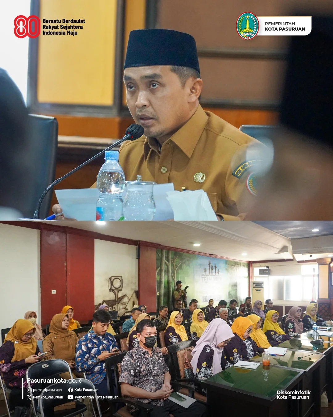 Wali Kota Pasuruan Ungkap Inovasi dan Prestasi Menuju Kota Sehat Nasional 2025