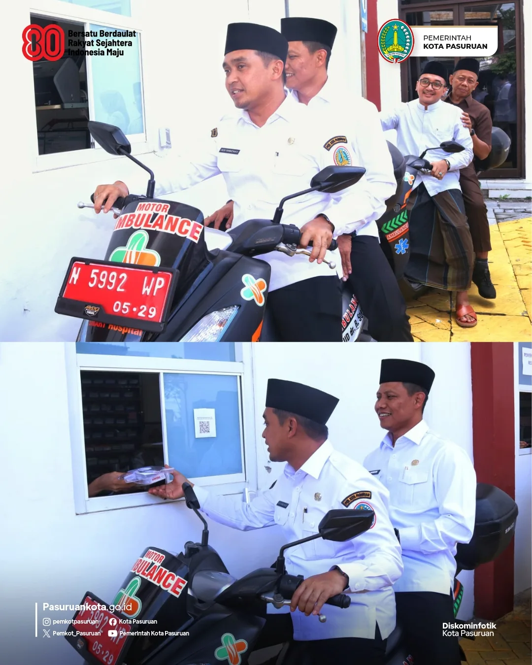 Wali Kota Pasuruan Resmikan Empat Inovasi Baru di RSUD Dr. R. Soedarsono