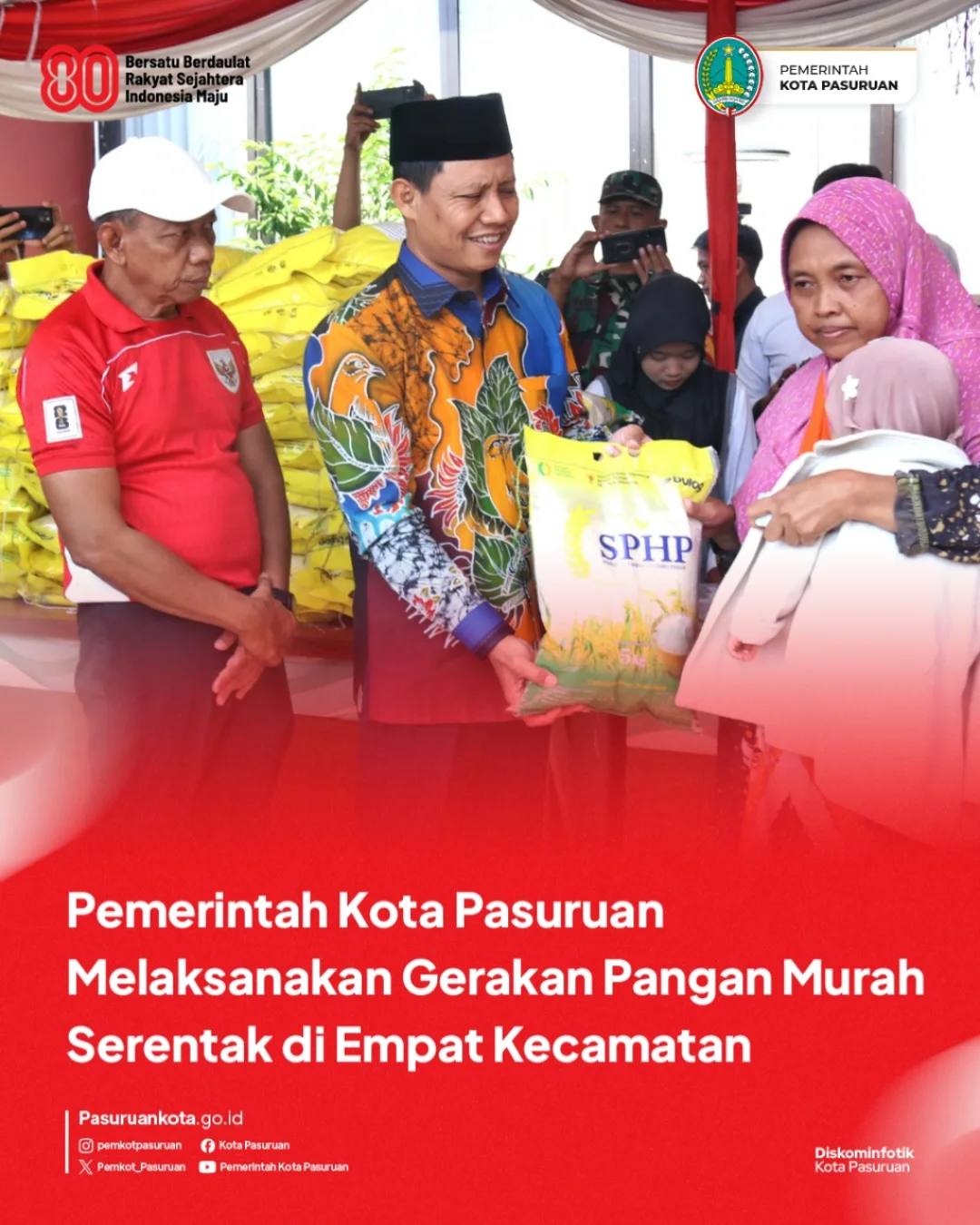 Gerakan Pangan Murah di Pasuruan Bantu Stabilkan Harga Bahan Pokok