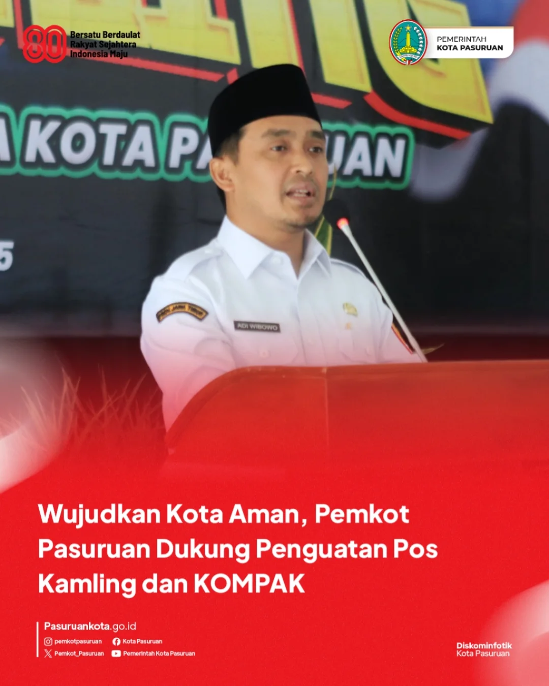 Kerja Sama Pemerintah dan Polisi di Pasuruan Tingkatkan Keamanan Masyarakat