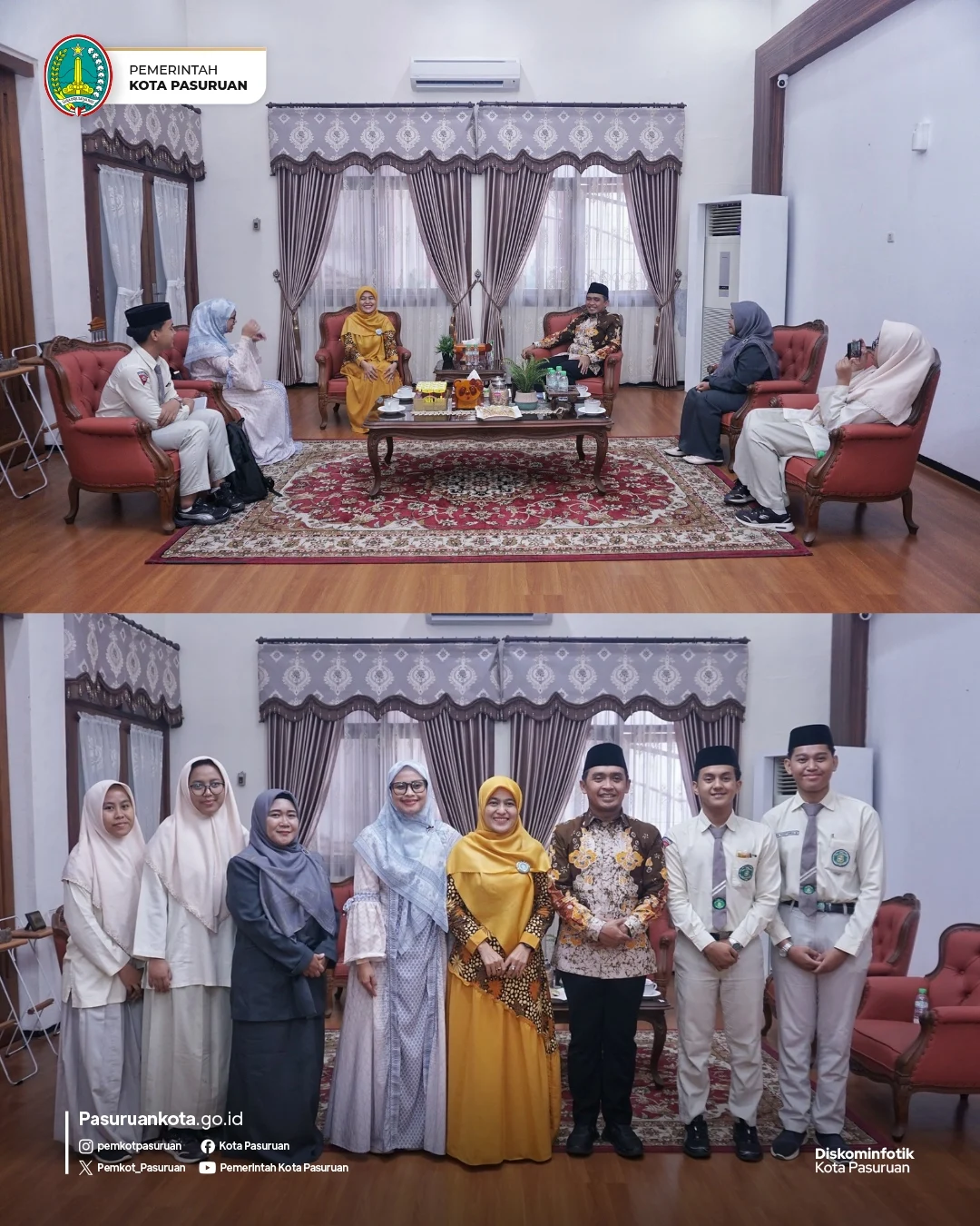 Wali Kota Pasuruan Sambut Antusias Festival Dolanan Yuk Bersama Santri
