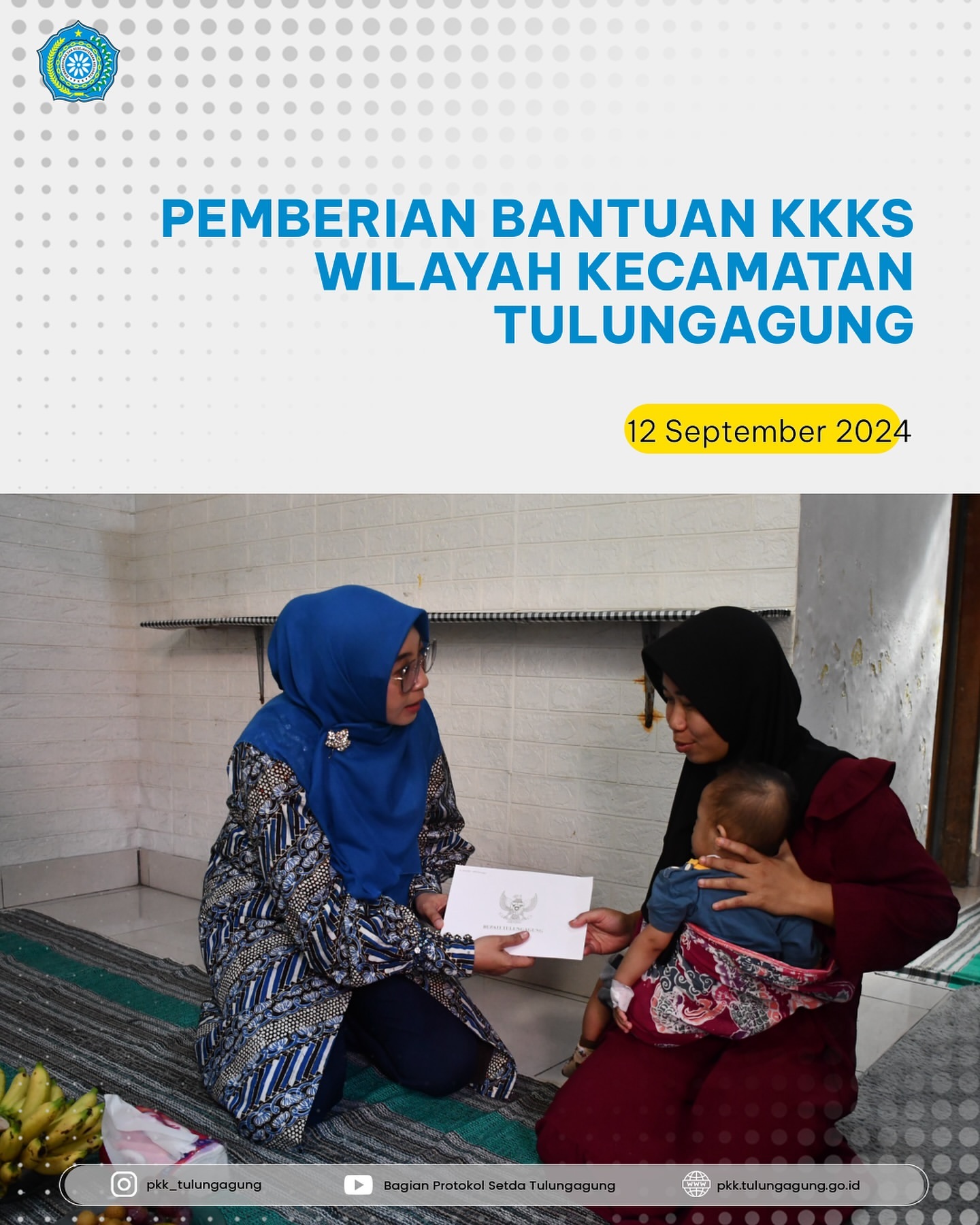 Pemberian Bantuan KKKS Wilayah Kecamatan Tulungagung