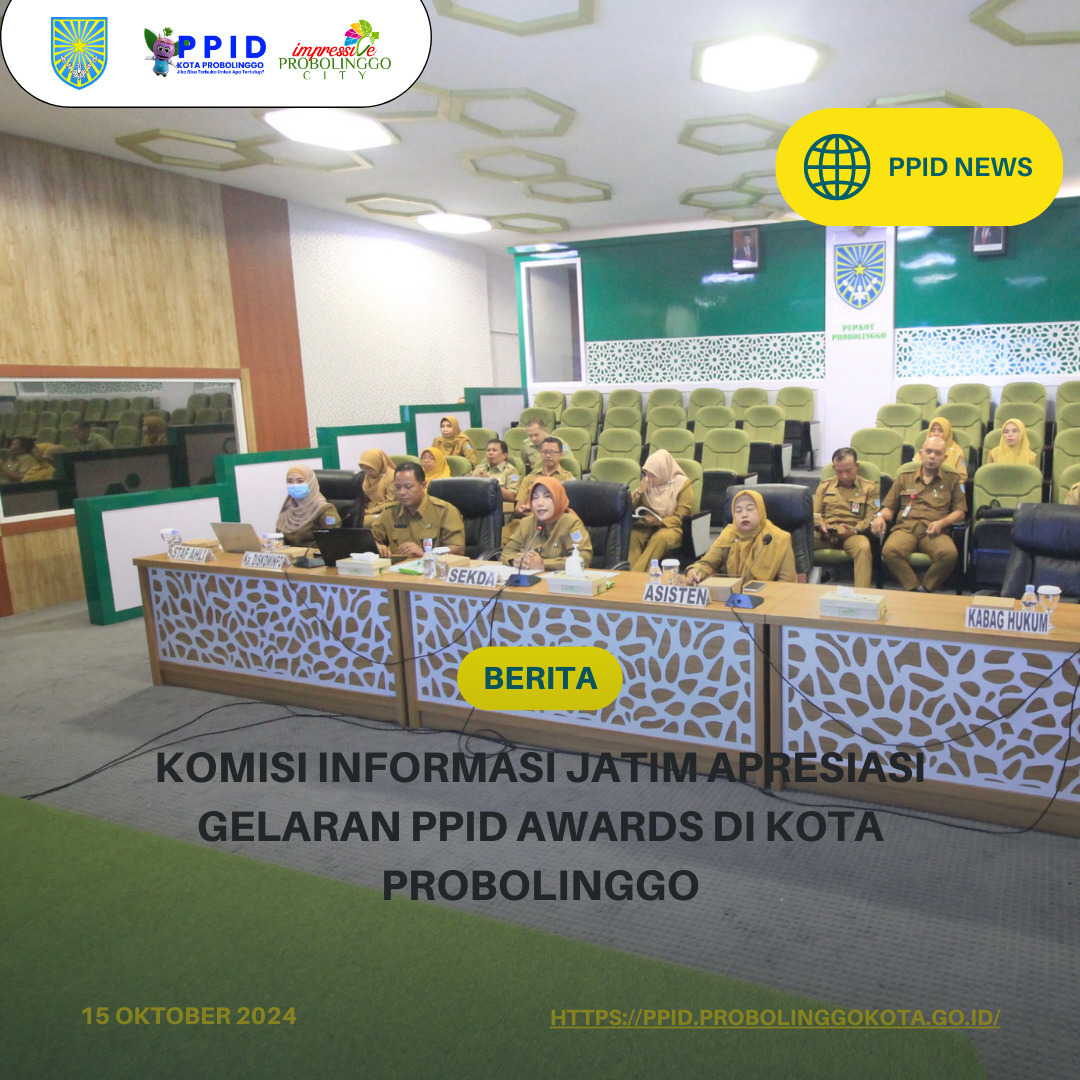 Komisi Informasi Jatim Apresiasi PPID Awards di Probolinggo