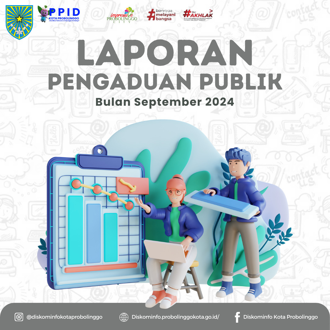 Laporan Pengaduan Bulan September 2024 dari Pemkot Probolinggo