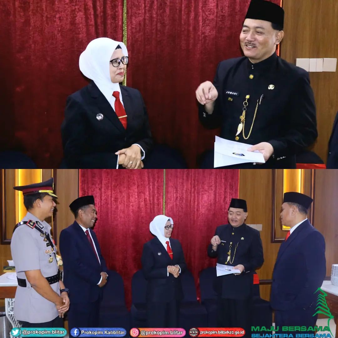 Pj. Gubernur Jatim Lantik Penjabat Sementara Bupati Blitar