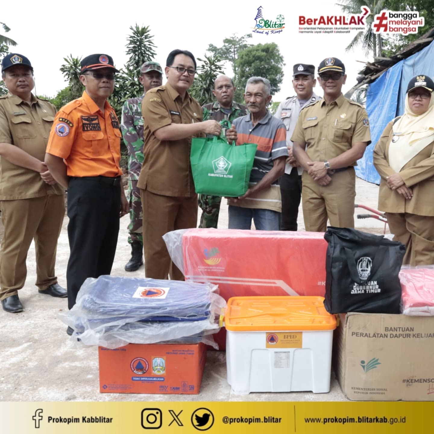 Waspada Cuaca Ekstrem, Pjs. Bupati Blitar Ajak Warga Mitigasi Bencana