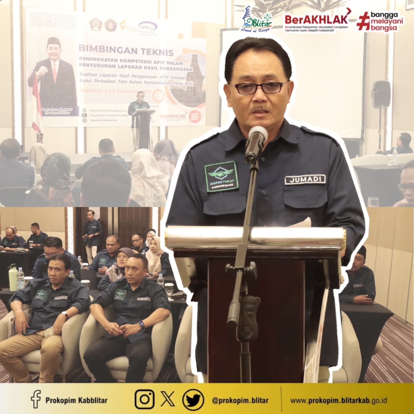 Bimbingan Teknis Peningkatan Kompetensi APIP di Yogyakarta