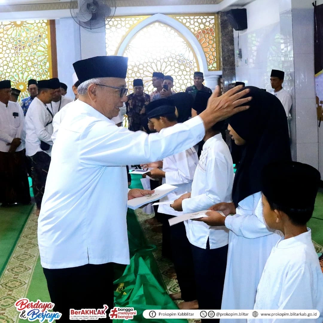 Bupati Blitar Hadiri Safari Ramadhan di Desa Sidodadi