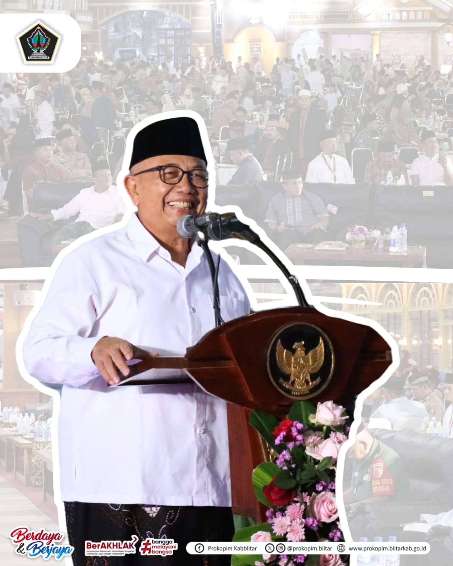 Bupati Blitar Gelar Buka Puasa Bersama di Kampung Coklat