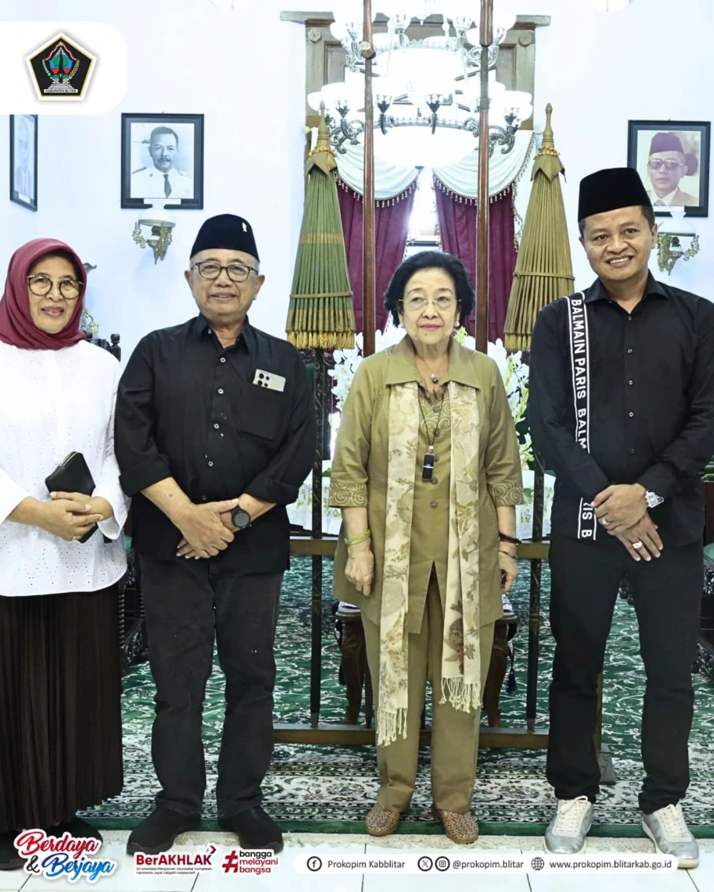 Ziarah Megawati Soekarno Putri di Makam Bung Karno