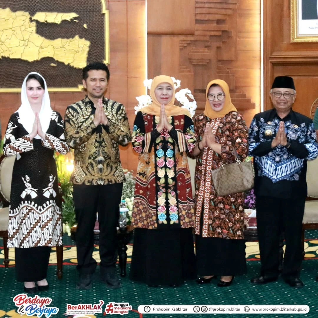 Halal Bihalal Gubernur Jawa Timur di Gedung Grahadi