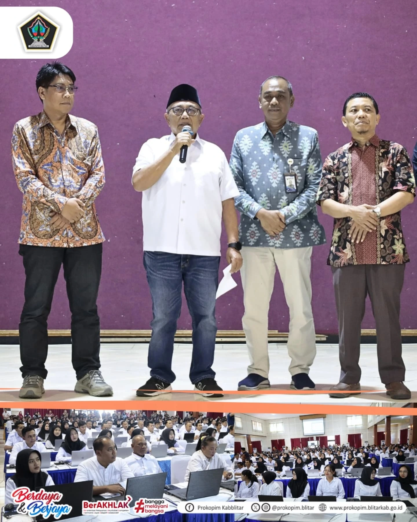 Pengawasan Seleksi PPPK Tahap II di Blitar