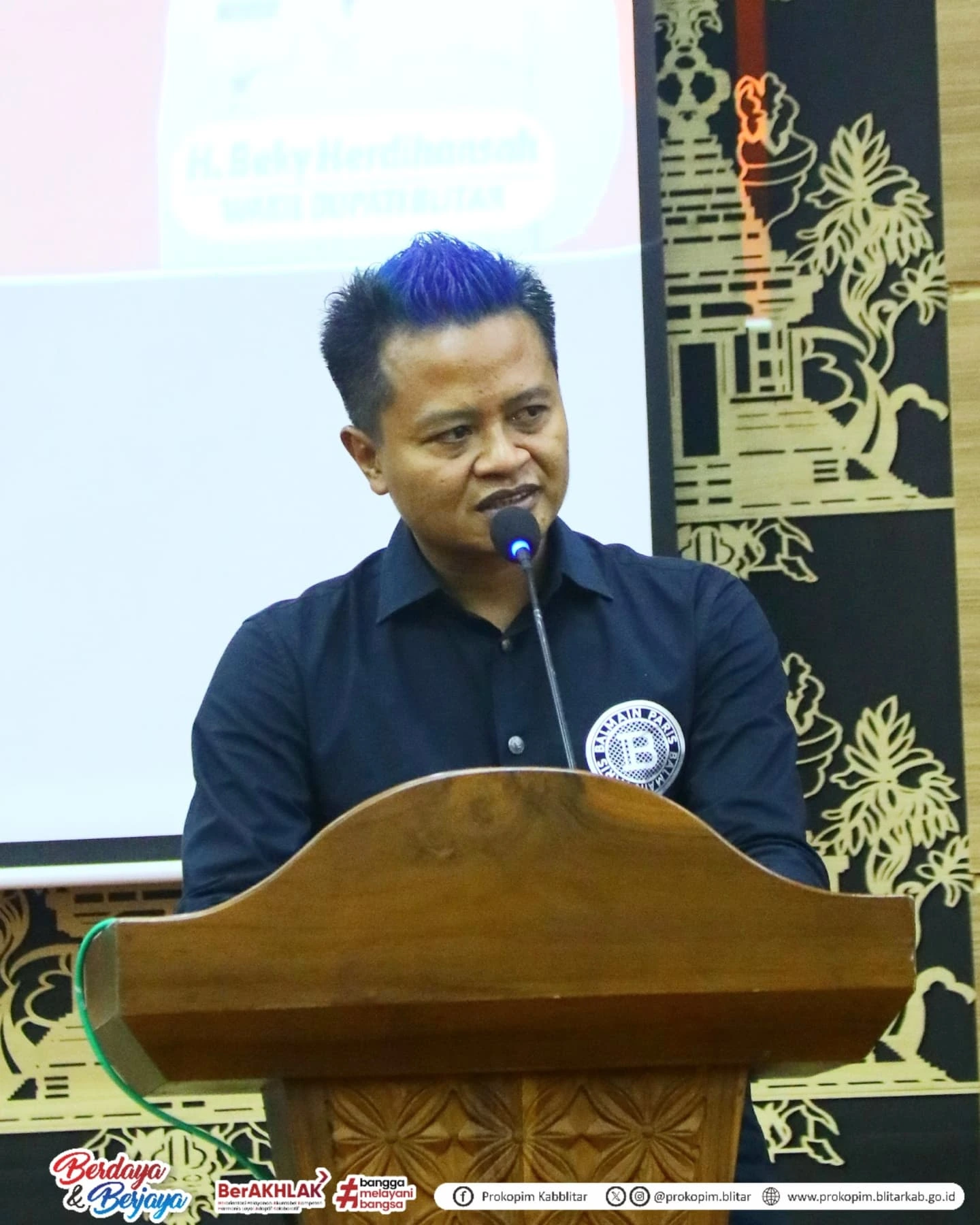 Wakil Bupati Blitar Resmi Memimpin KONI Kabupaten Blitar