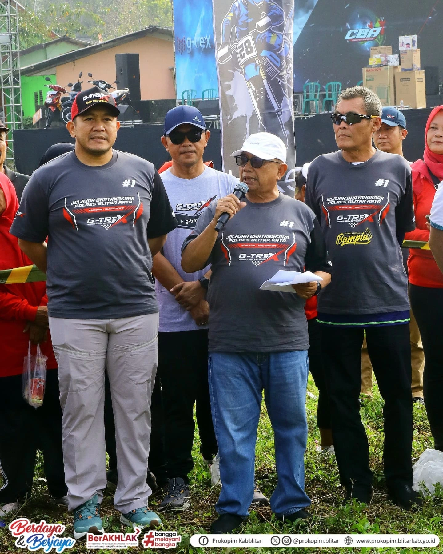 Kolaborasi Positif Antara Pemkab dan G-TREX di Acara HUT Bhayangkara