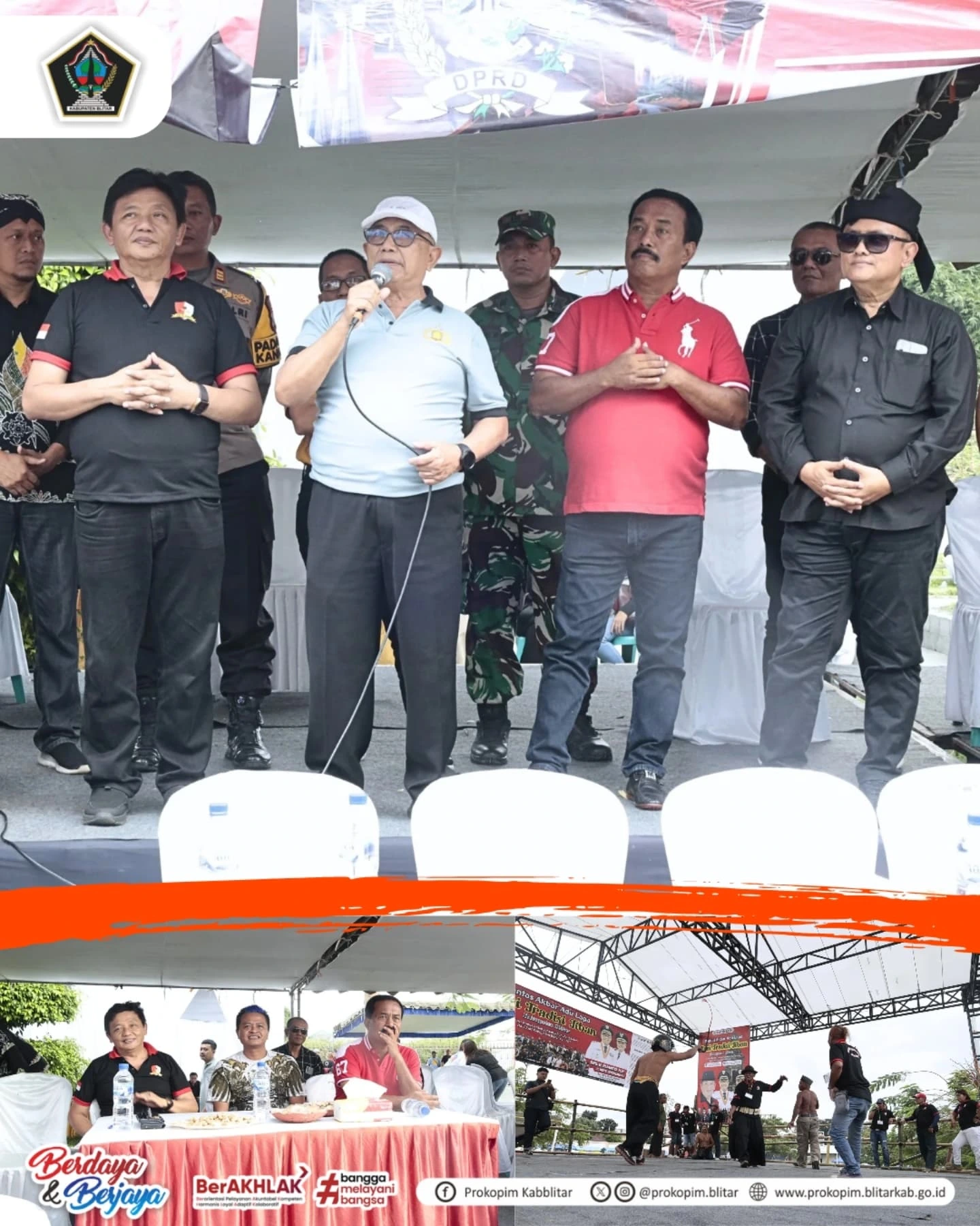 Pentas Akbar Seni Tradisional di Blitar Dalam Rangka Hari Jadi ke-701