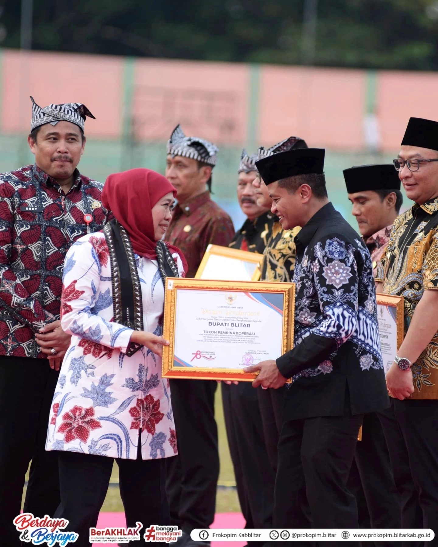 Peringatan Hari Koperasi ke-78 Tahun 2025 di Jawa Timur