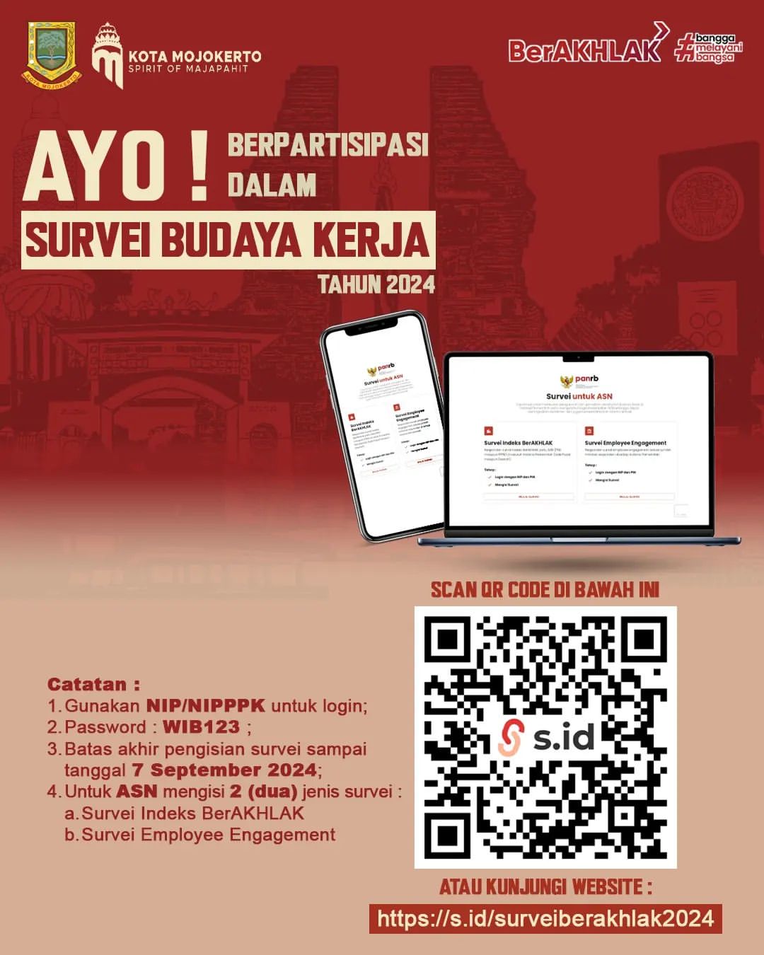 Survei Indeks Core Values ASN BerAKHLAK 2024