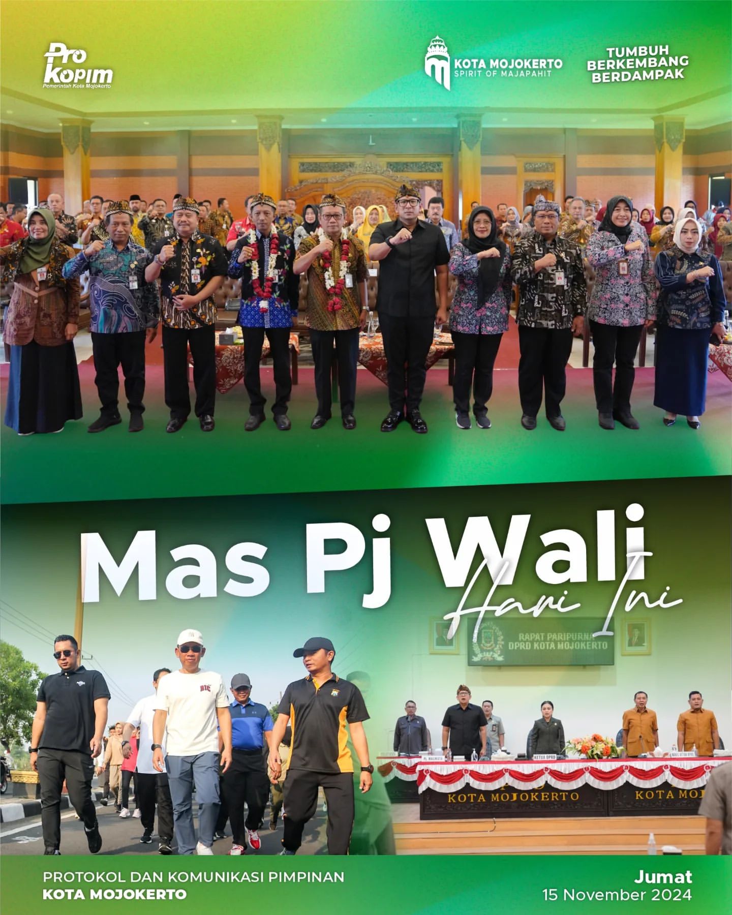 Kunjungan Pj Wali Kota Mojokerto untuk Bekerja Sama dengan Bupati Demak