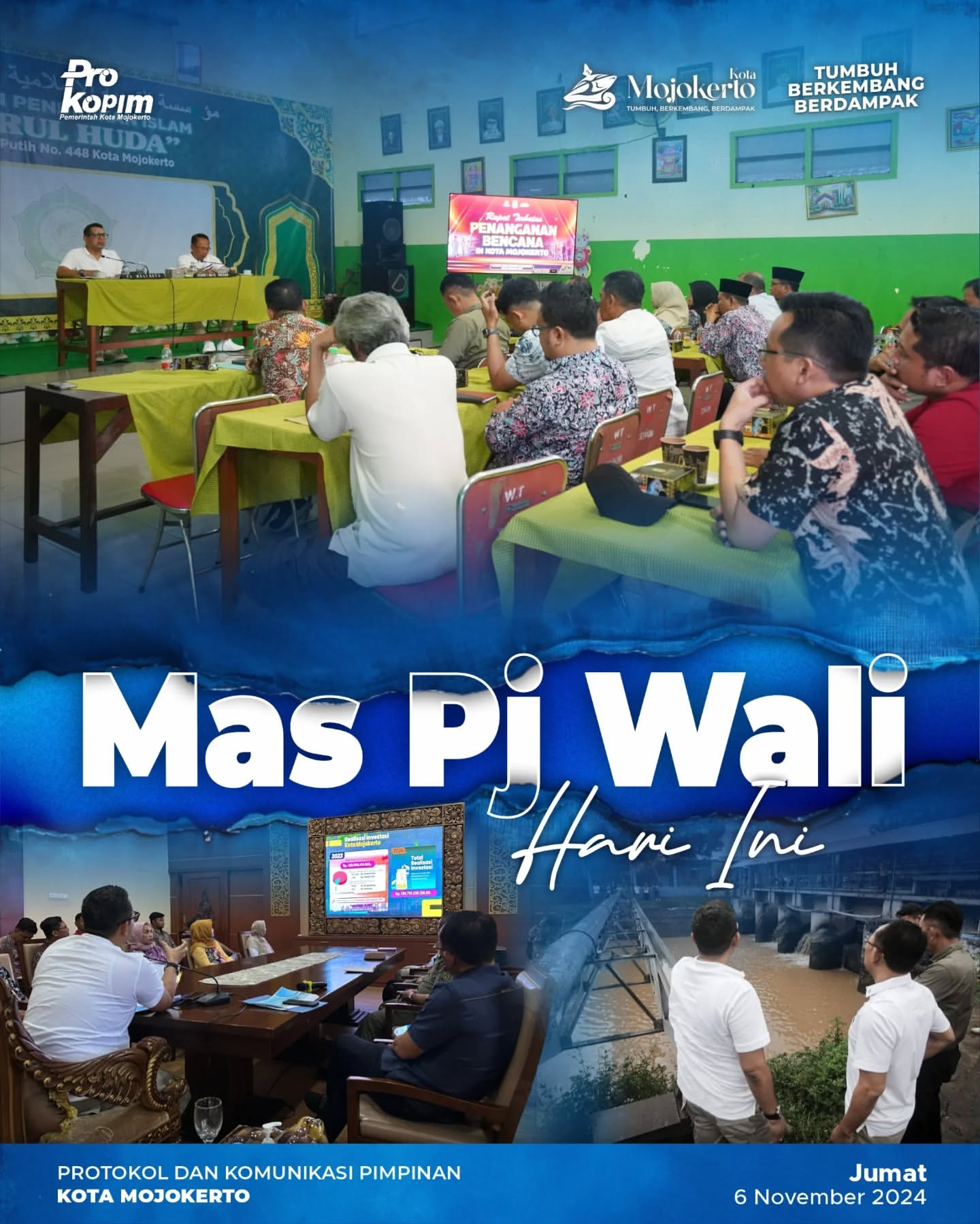 Rapat Koordinasi Perizinan di Mojokerto dihadiri Pj Wali Kota