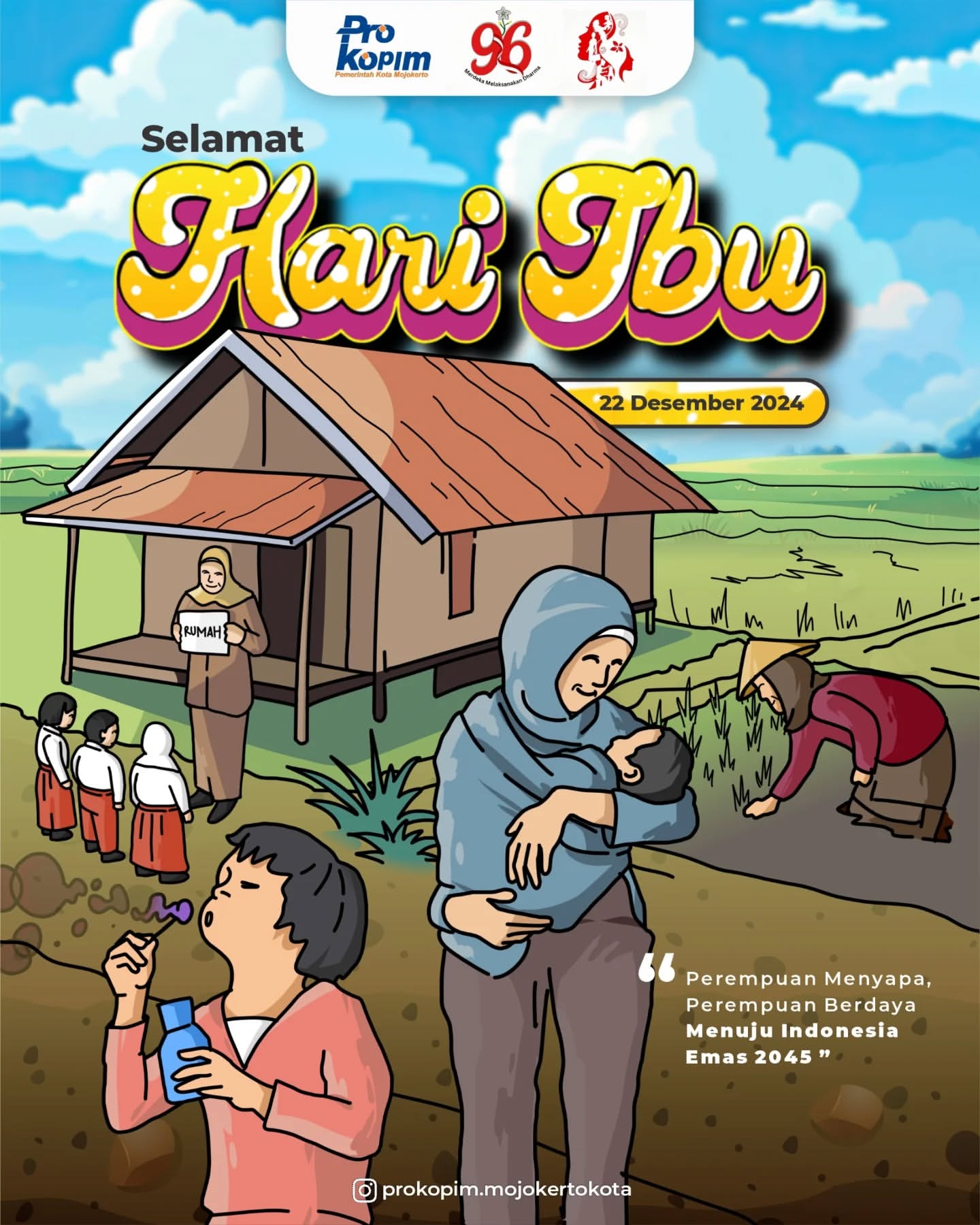 Perayaan Hari Ibu dengan Tema "Perempuan Menyapa, Perempuan Berdaya"