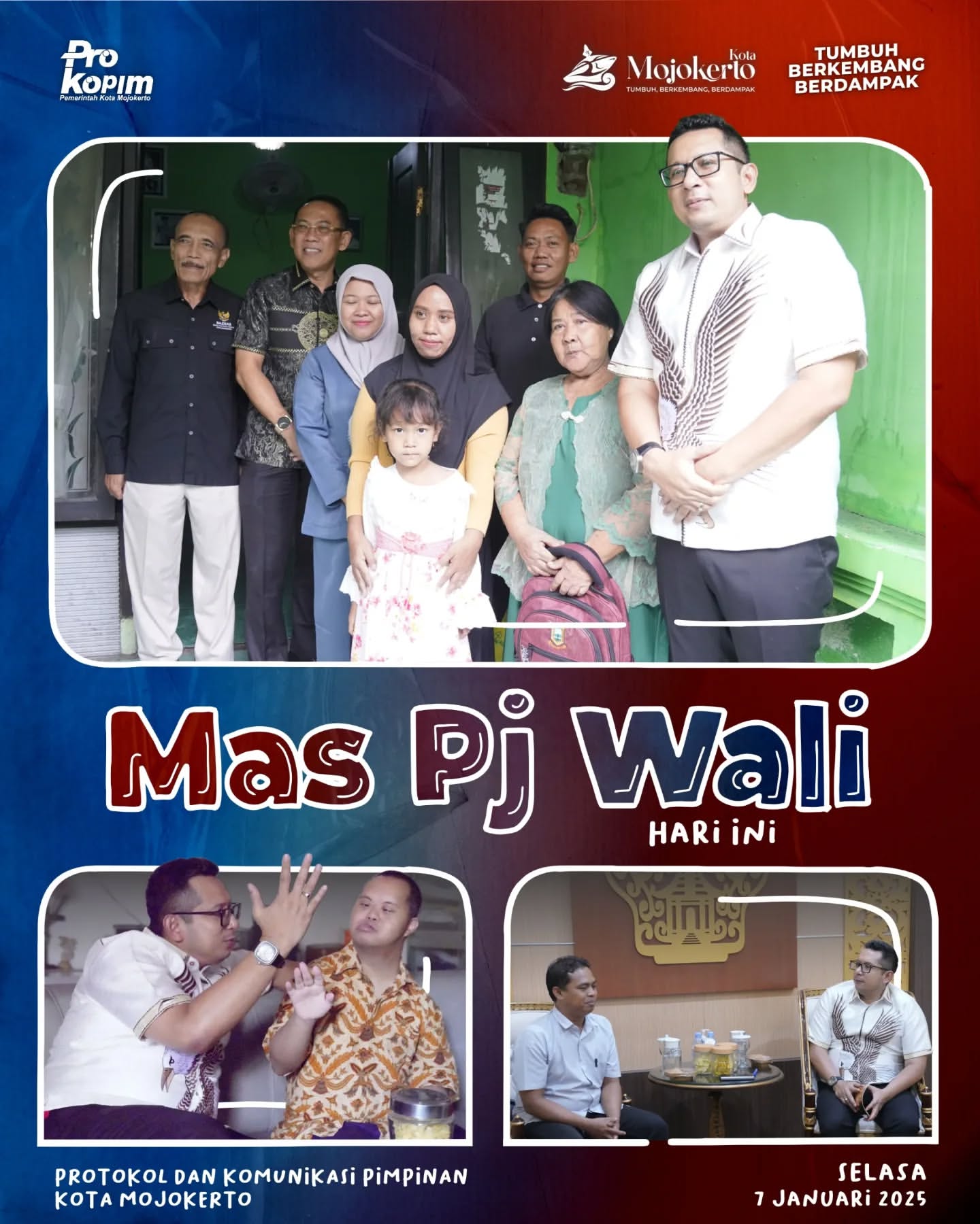 Wali Kota Mojokerto Luncurkan Program MAK untuk Kesejahteraan Warga