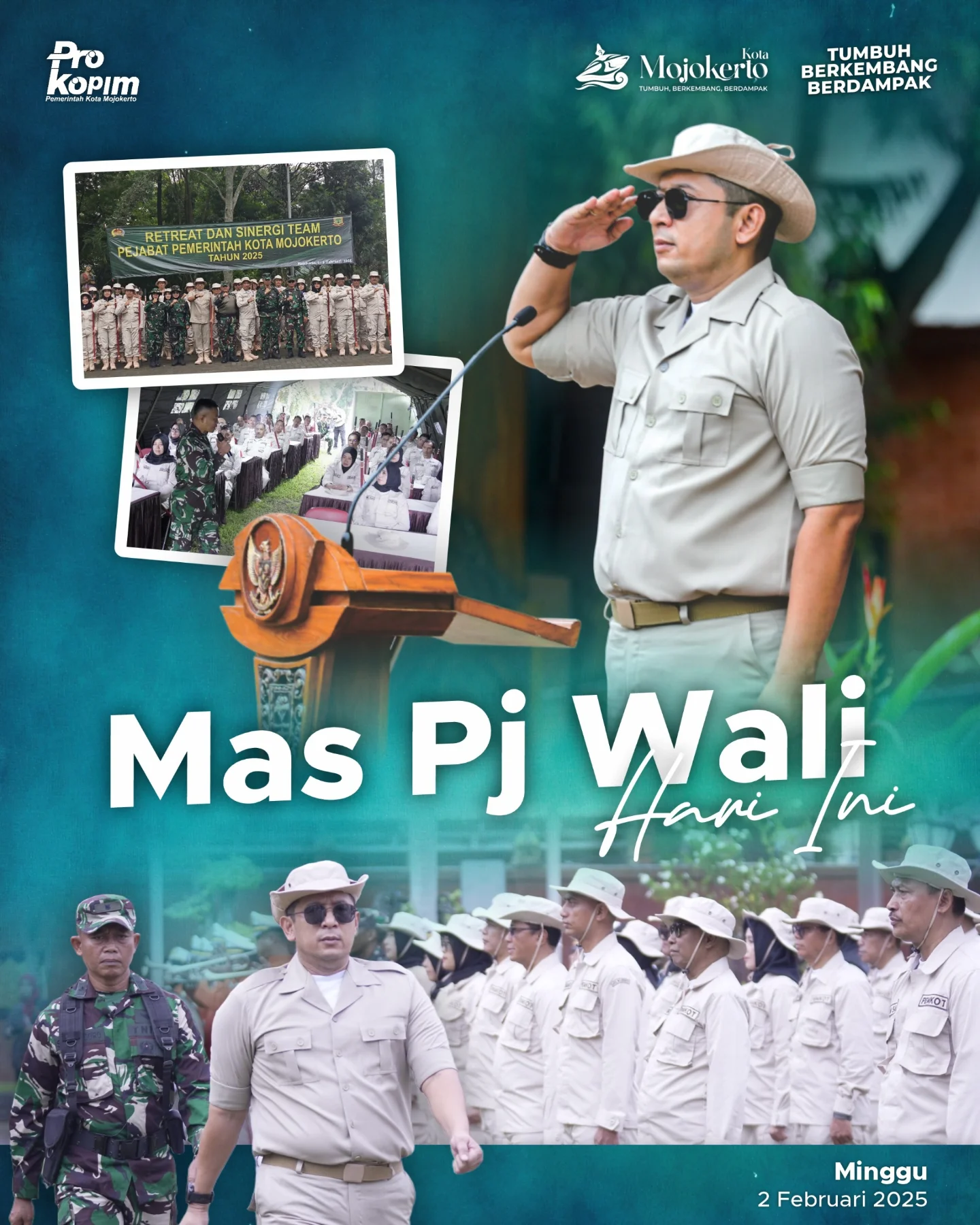 Penjabat Wali Kota Mojokerto Gelar Retreat untuk Tingkatkan Kedisiplinan ASN