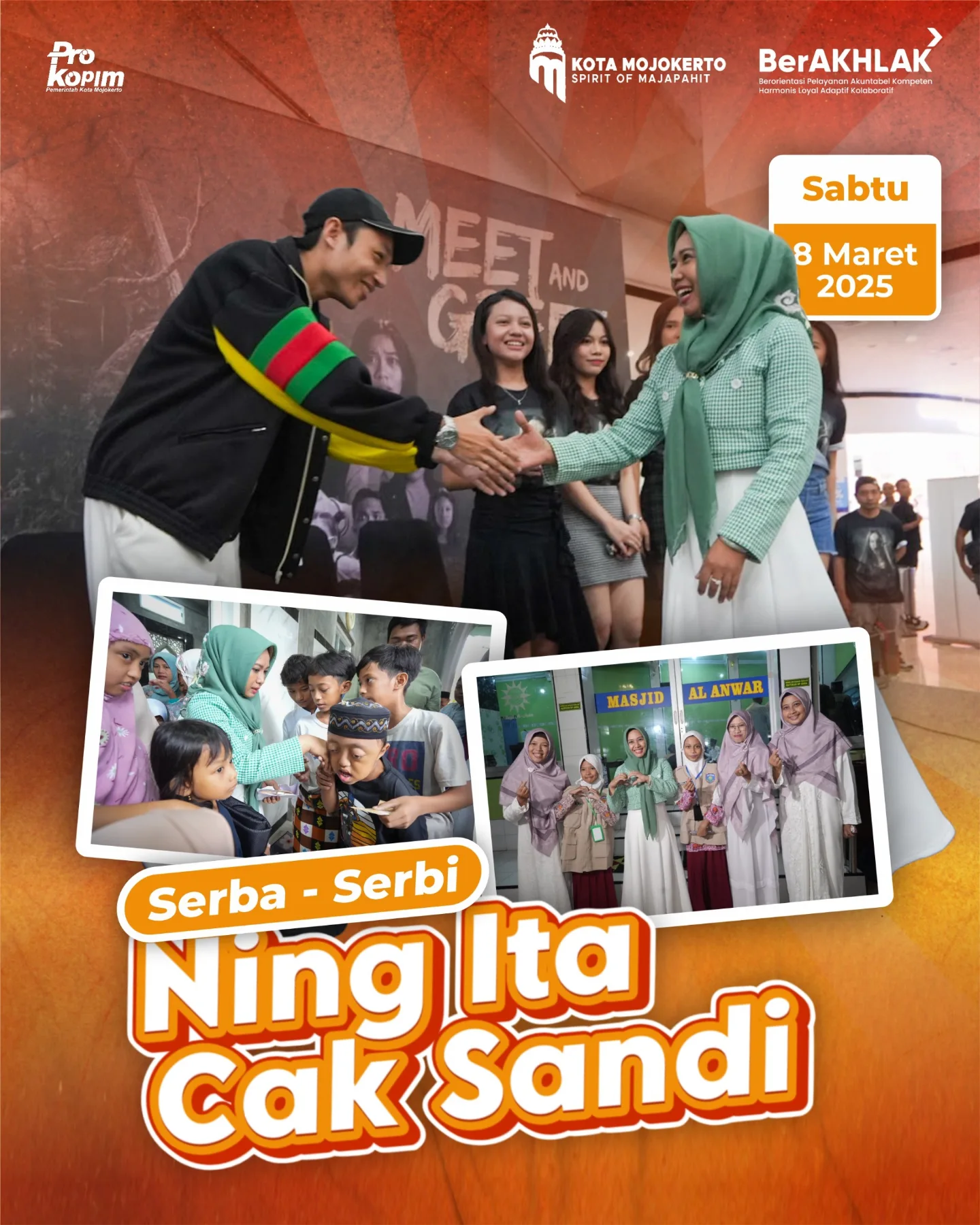 Kehadiran Wali Kota Mojokerto di Meet and Greet Film Desa Mati