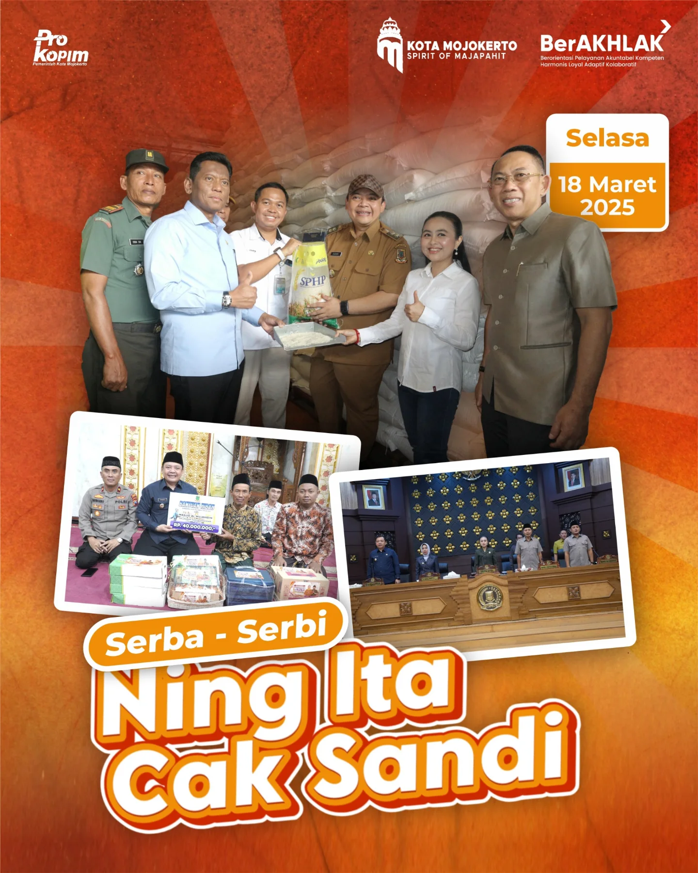 Pemerintah Kota Mojokerto Lakukan Sidak Ketersediaan Bahan Pokok Menjelang Idul Fitri