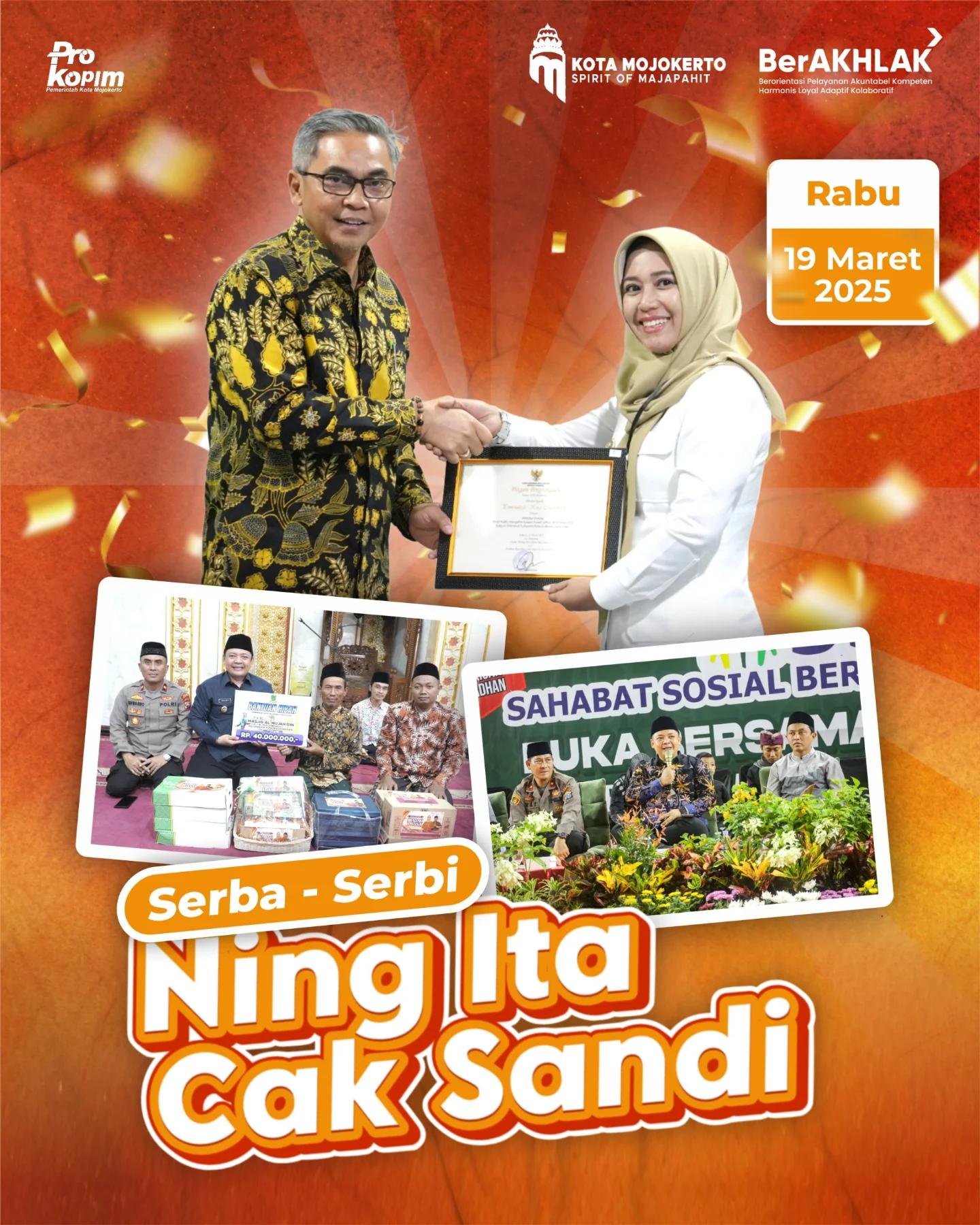 Kota Mojokerto Terima Penghargaan dari KPK