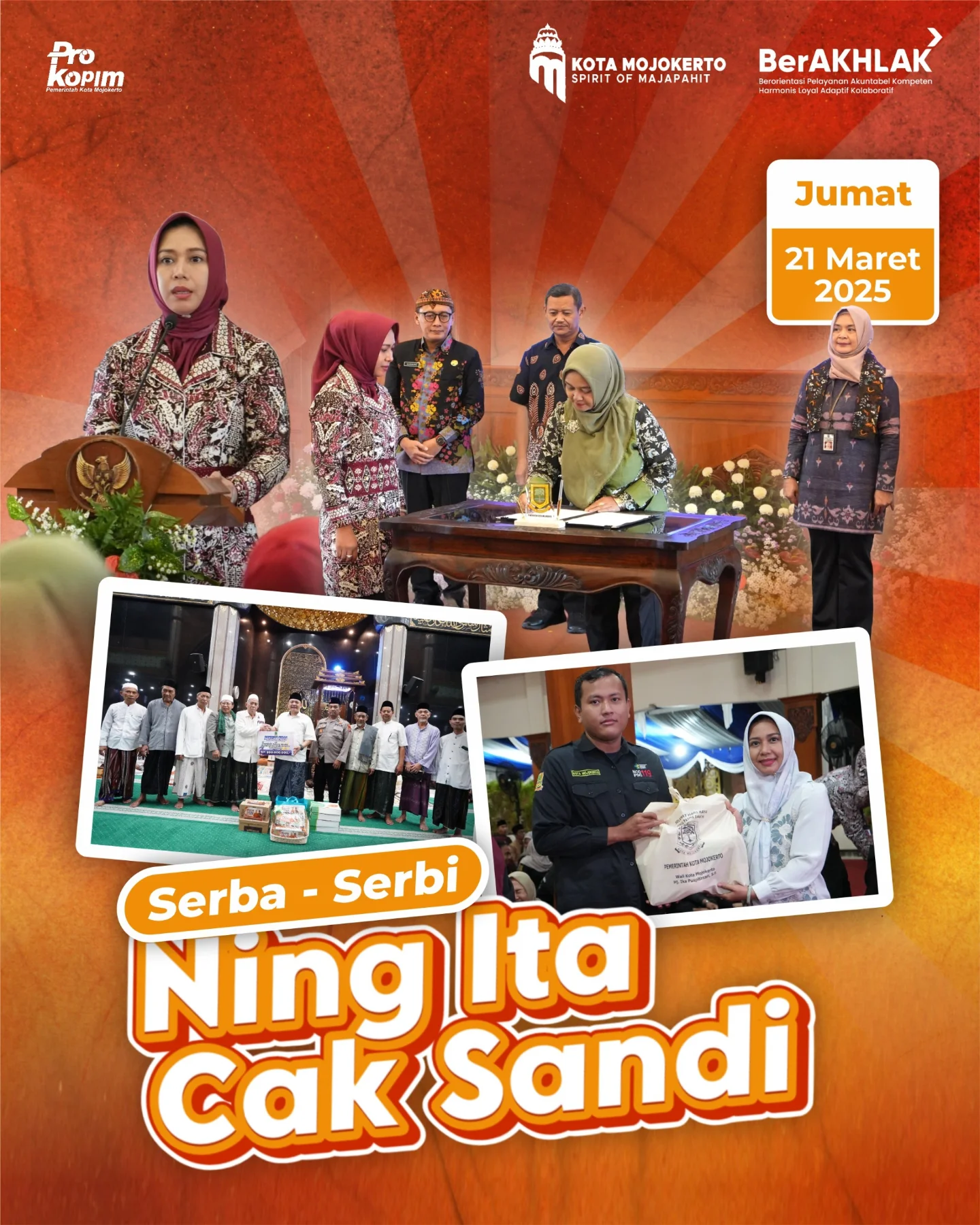 Wali Kota Mojokerto Hadiri Musrenbang RKPD Tahun 2026