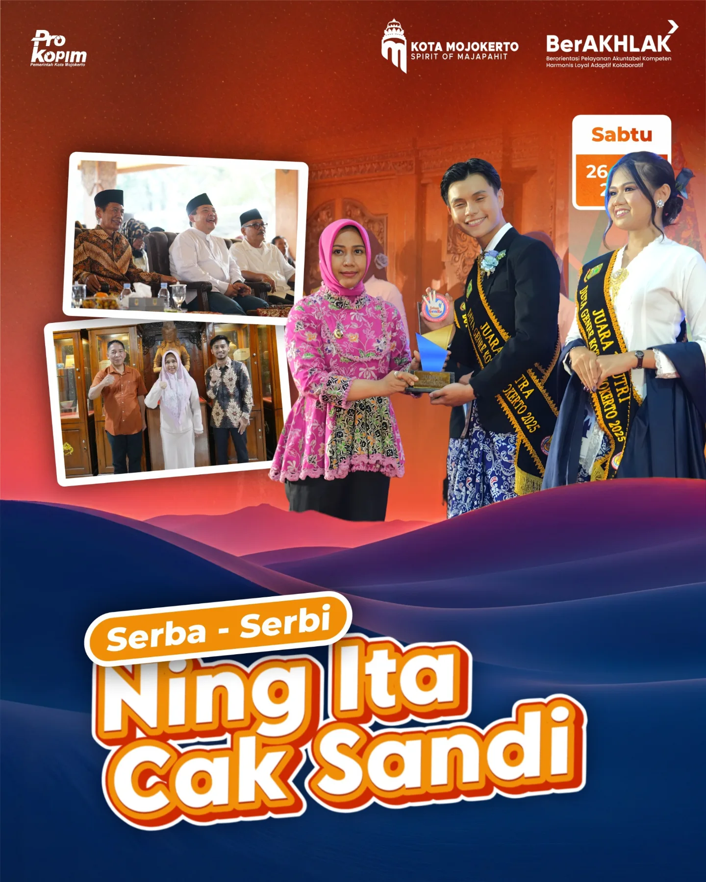 Wali Kota Mojokerto Hadiri Grand Final Duta GenRe 2025