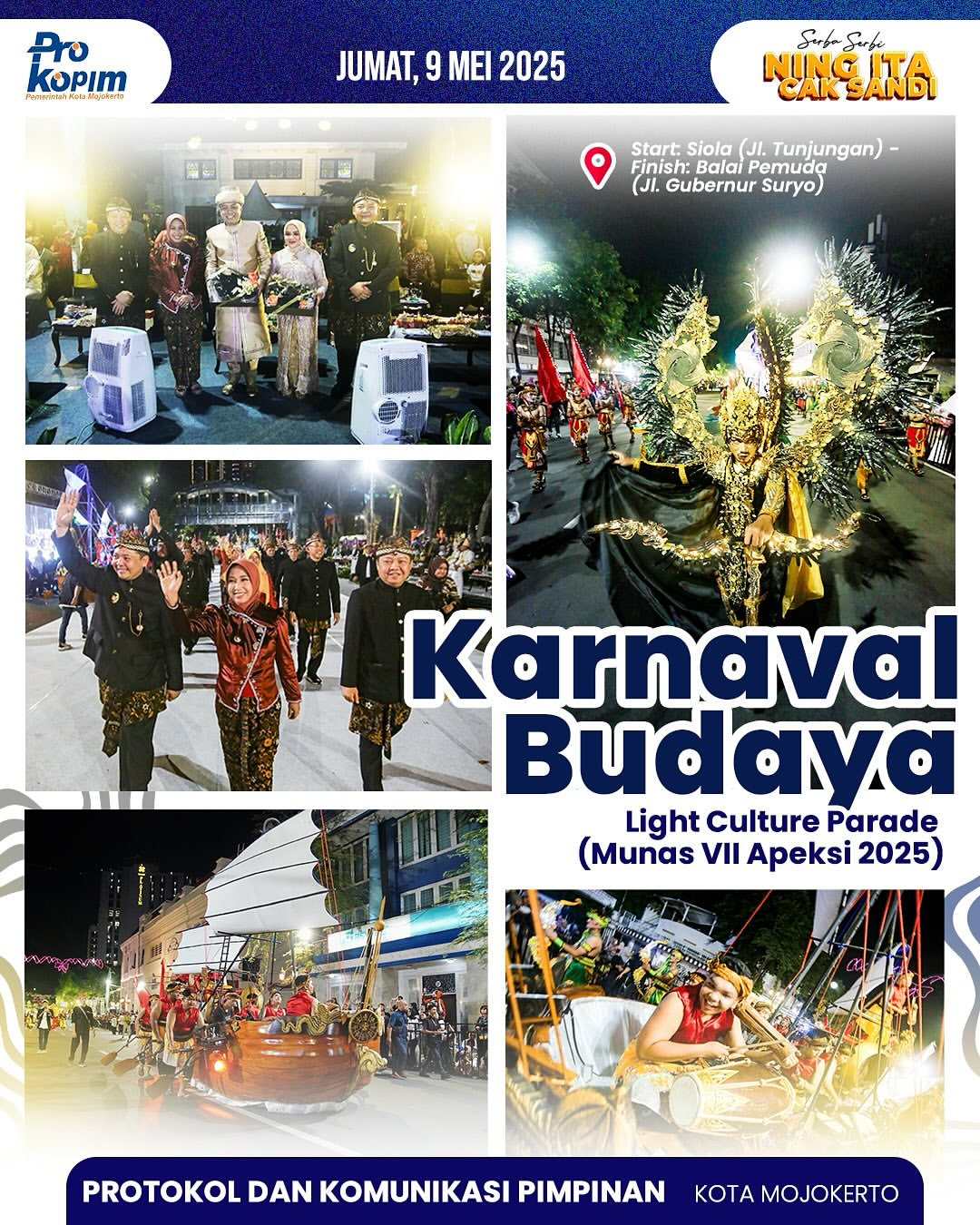 Penanaman Pohon dan Karnaval Budaya di Munas APEKSI VII