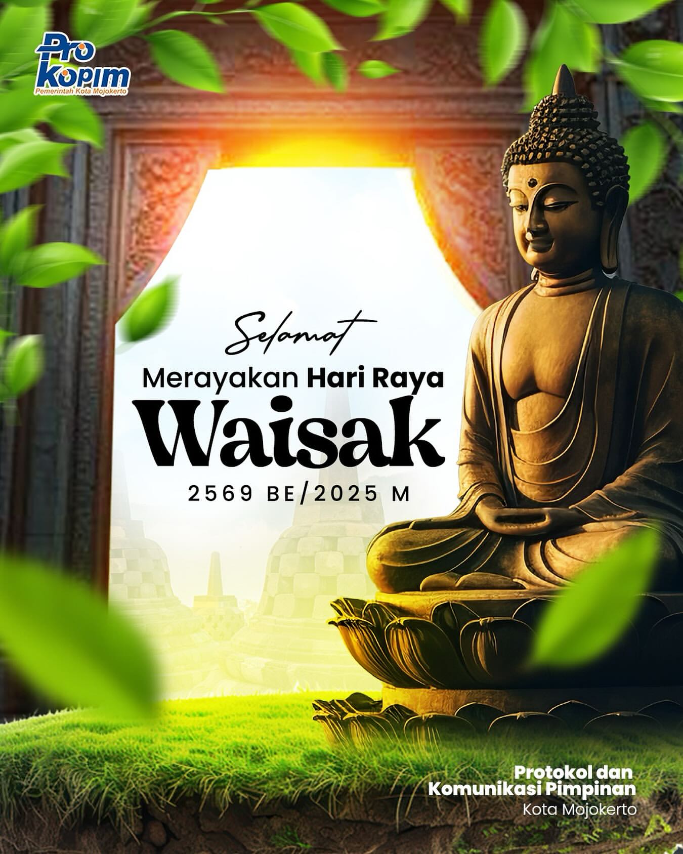 Selamat Hari Raya Waisak 2569 BE untuk Umat Buddha