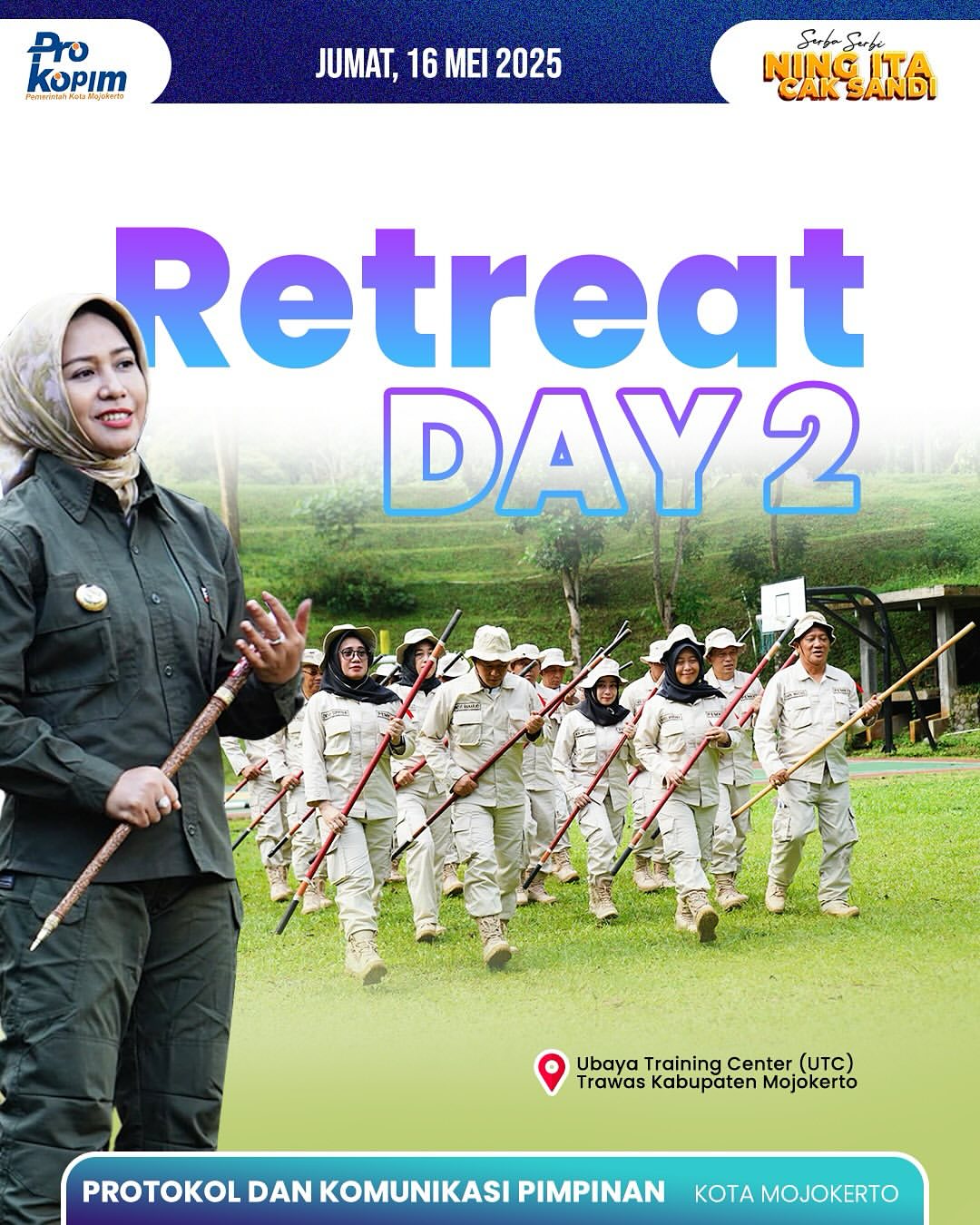 Kegiatan Retreat Pemerintah Kota Mojokerto di UTC