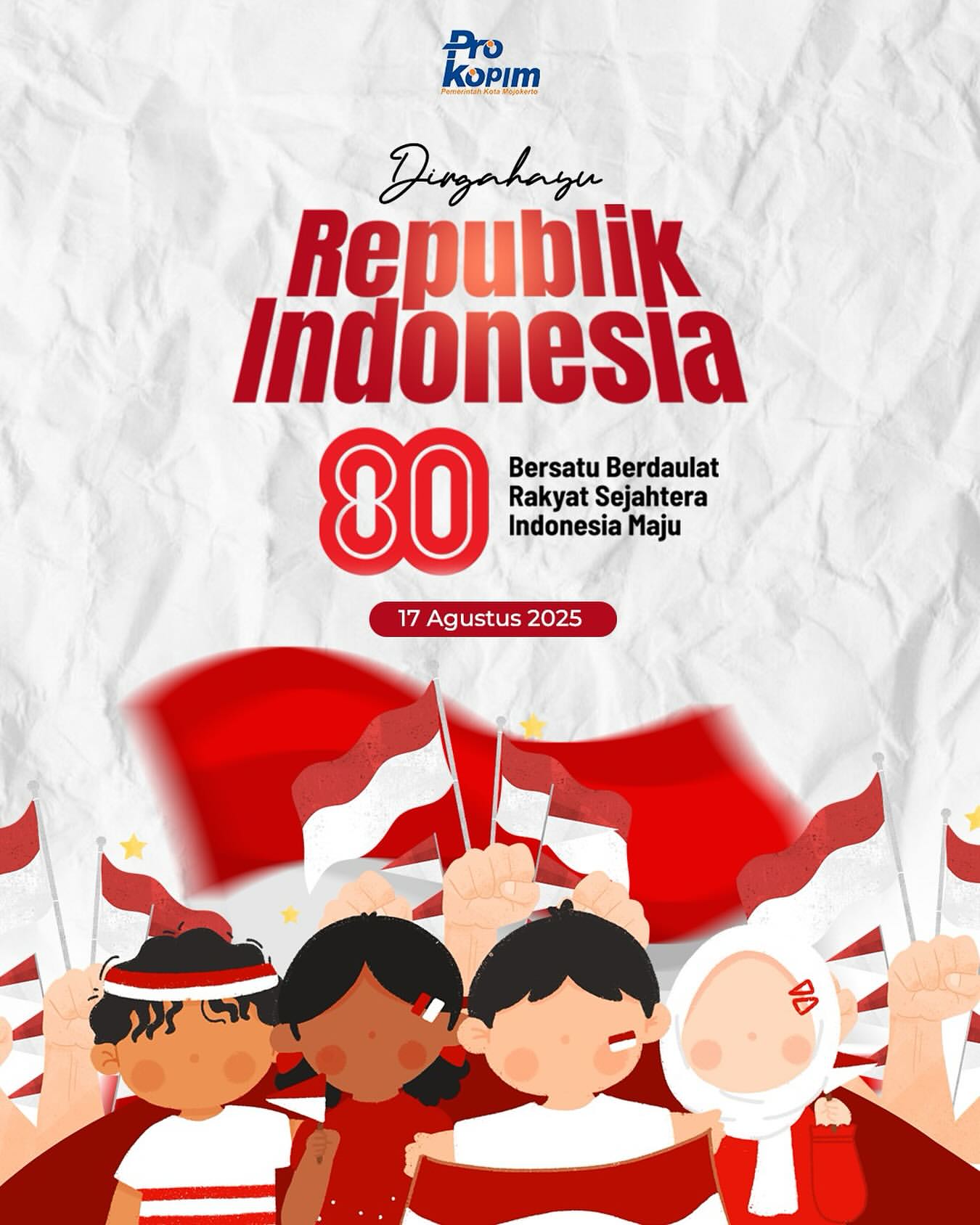 Dirgahayu ke-80 Republik Indonesia: Semangat Persatuan dan Kemajuan Bangsa