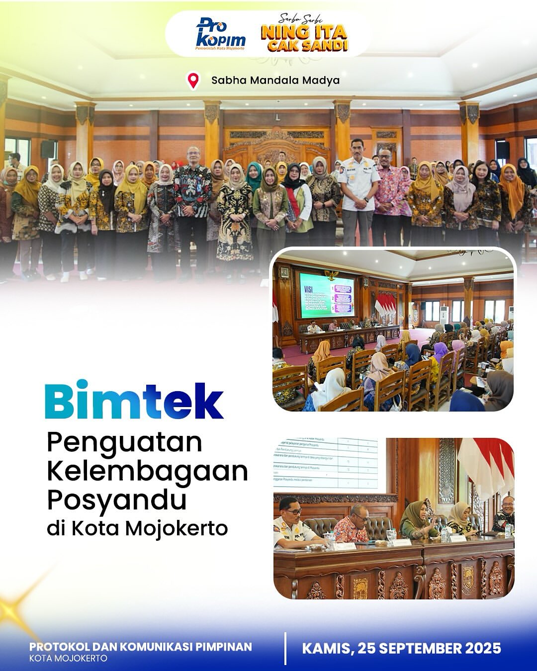 Pelayanan Kesehatan di Mojokerto Hampir Capai 100%, Posyandu Jadi Kunci Utama