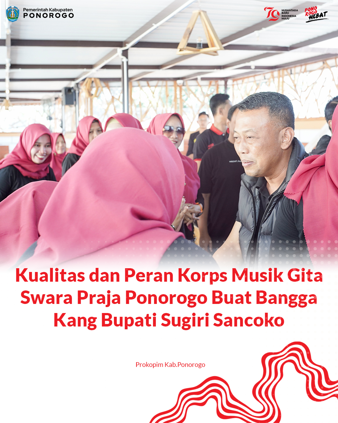 Keberadaan Gita Swara Praja Menjadi Kebanggaan Ponorogo