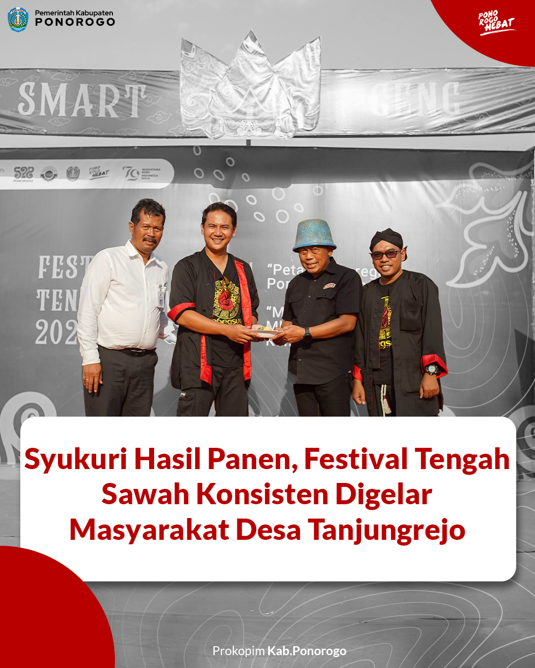 Festival Tengah Sawah Tanjungrejo: Merayakan Panen dengan Kebersamaan