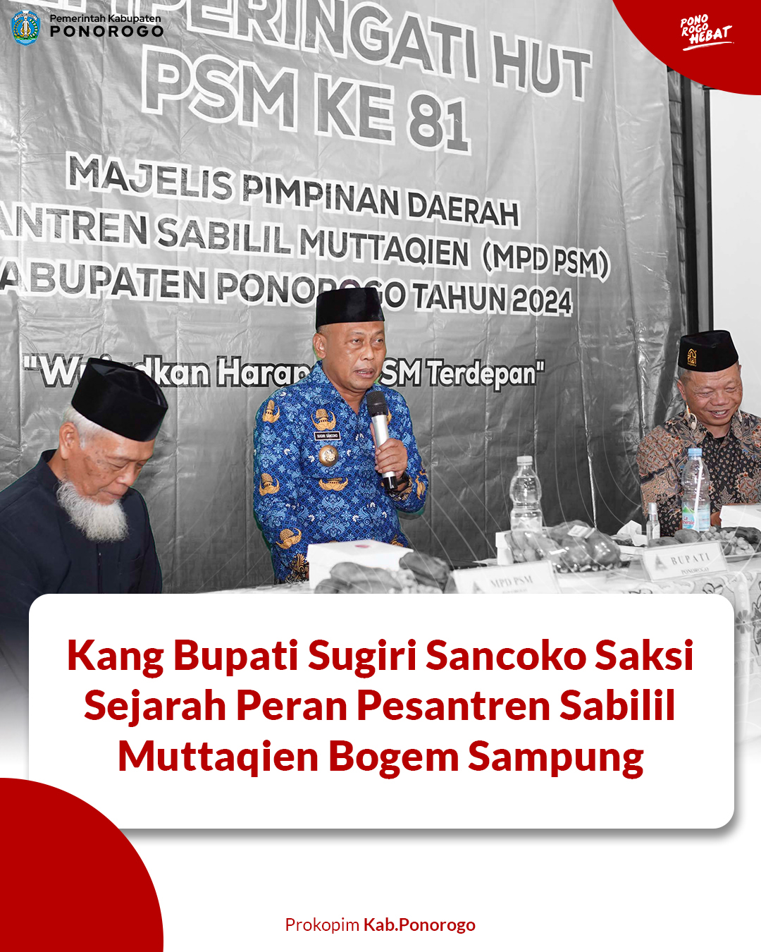 Pondok Pesantren Sabilil Muttaqien Rayakan Ulang Tahun yang Ke-81