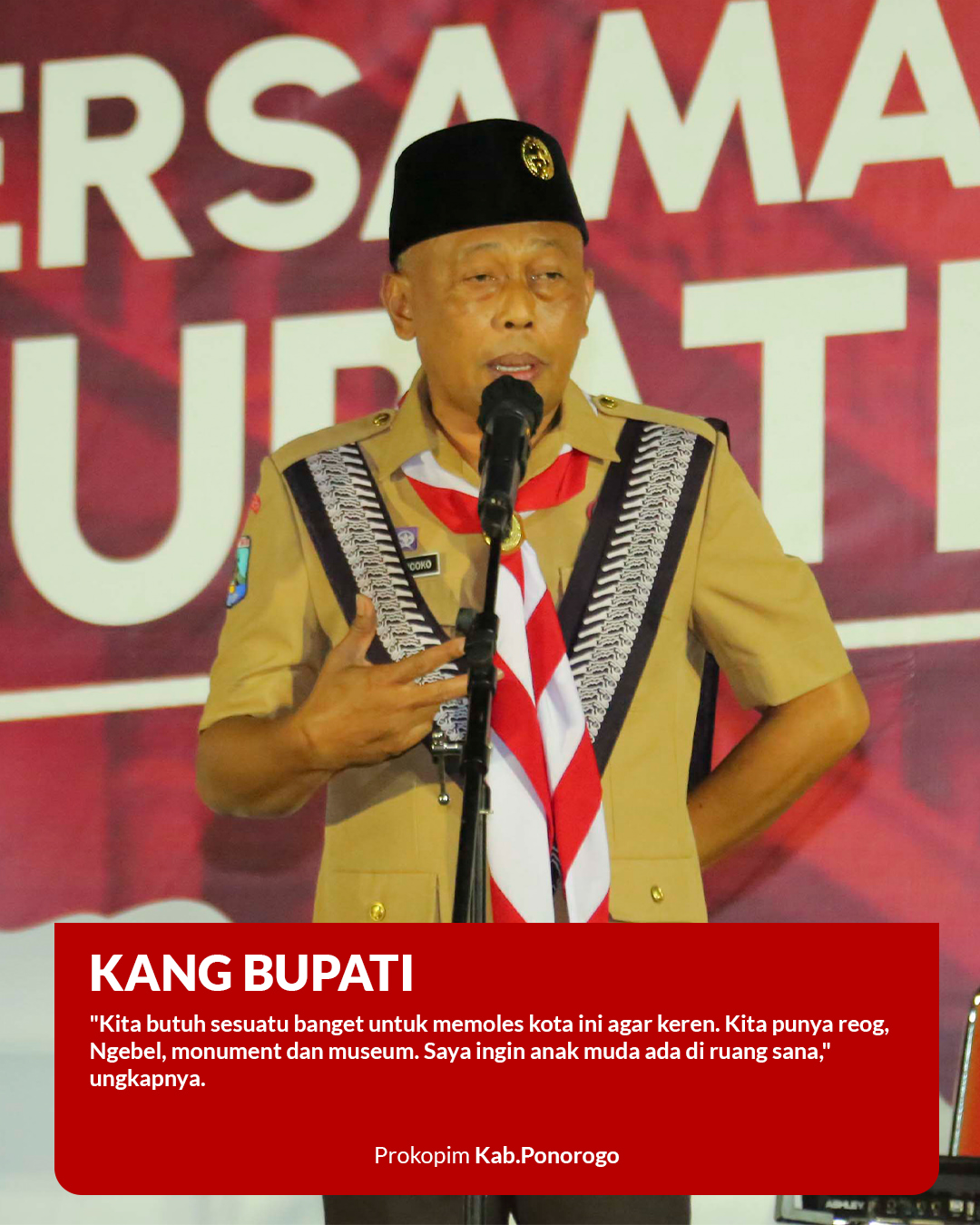 Pentingnya Peran Pemuda untuk Pembangunan Ponorogo