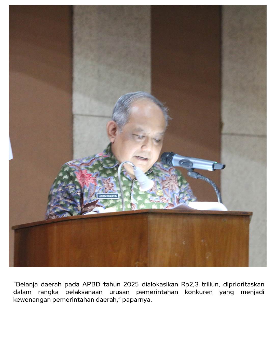Pemkab Ponorogo Segera Bahas APBD Tahun 2025