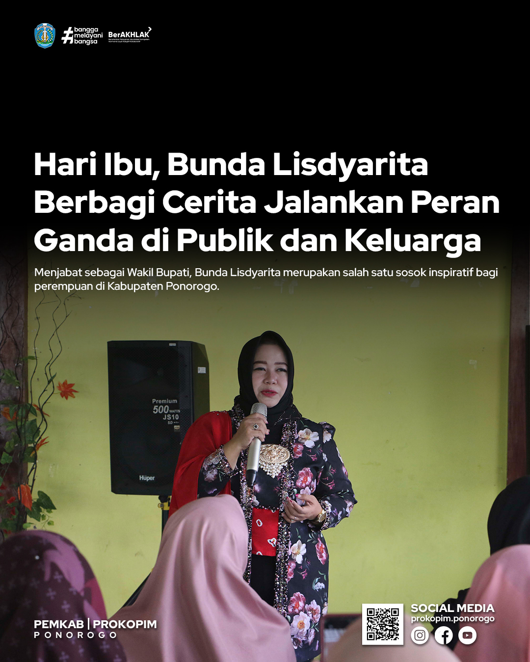 Bunda Lisdyarita: Sosok Inspiratif Perempuan di Ponorogo