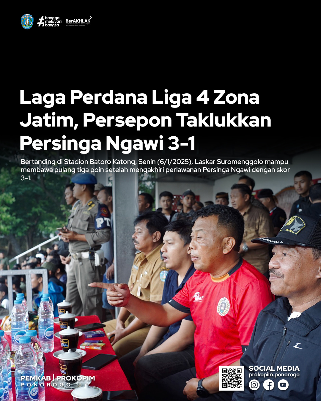Persepon Ponorogo Raih Kemenangan Gemilang di Liga 4 Zona Jatim