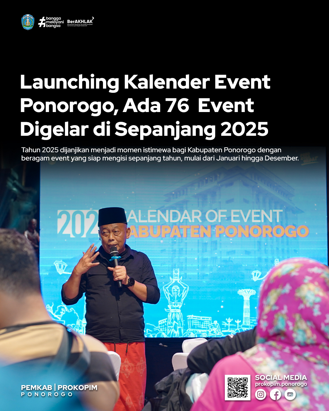 Ponorogo Siap Gelar 76 Event Menarik di Tahun 2025