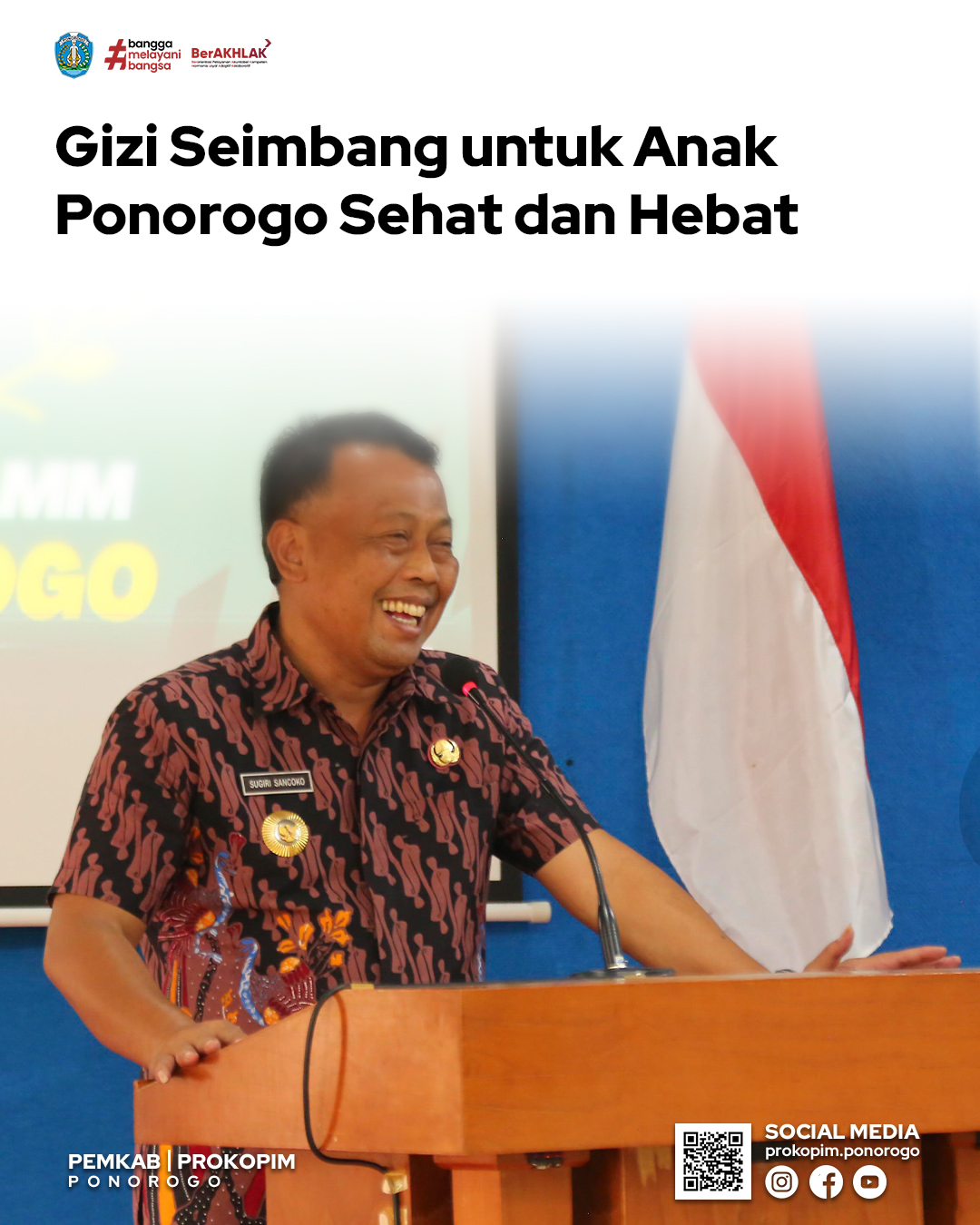 Workshop Sehat di Ponorogo Rayakan Hari Gizi Nasional