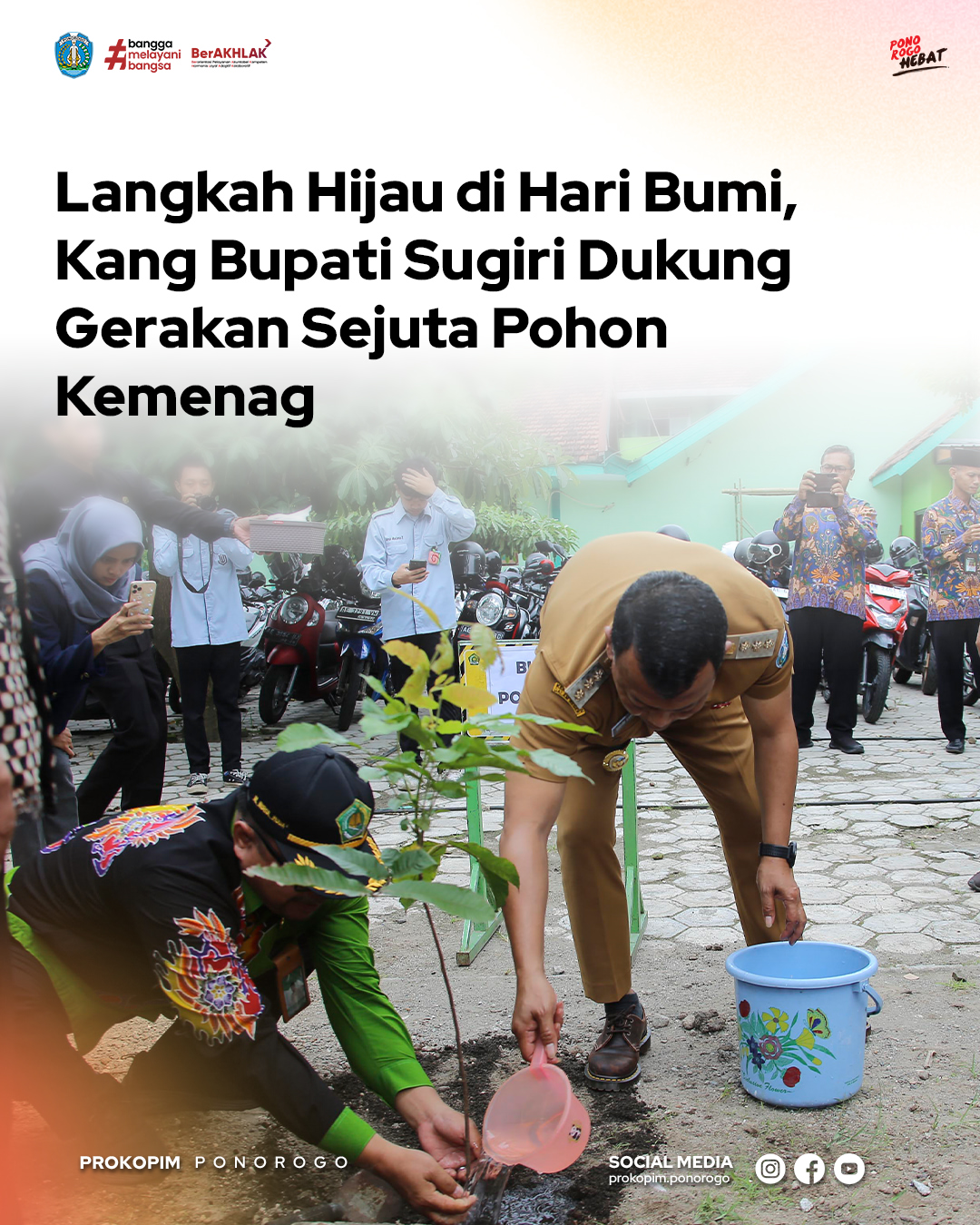 Gerakan Penanaman 1 Juta Pohon Matoa di Ponorogo