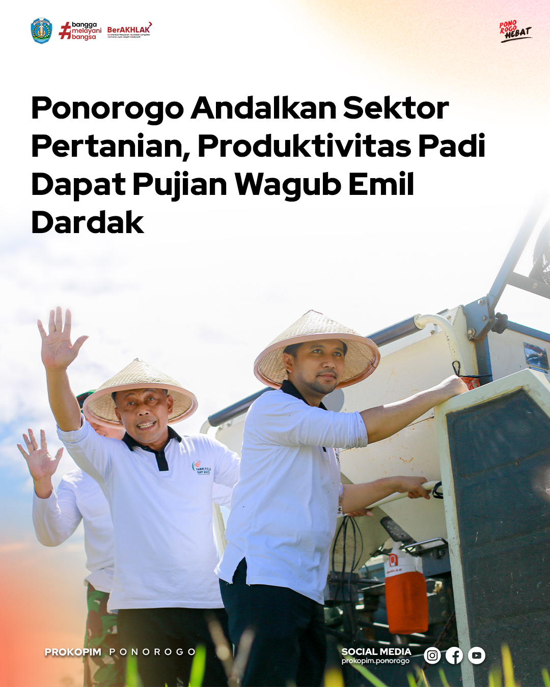 Pertanian Jadi Unggulan Ekonomi di Ponorogo