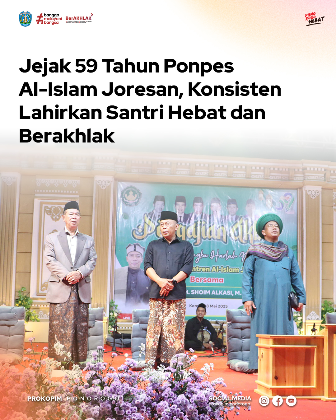 Pesantren Al-Islam Joresan Rayakan Ulang Tahun Ke-59 dengan Prestasi Membanggakan