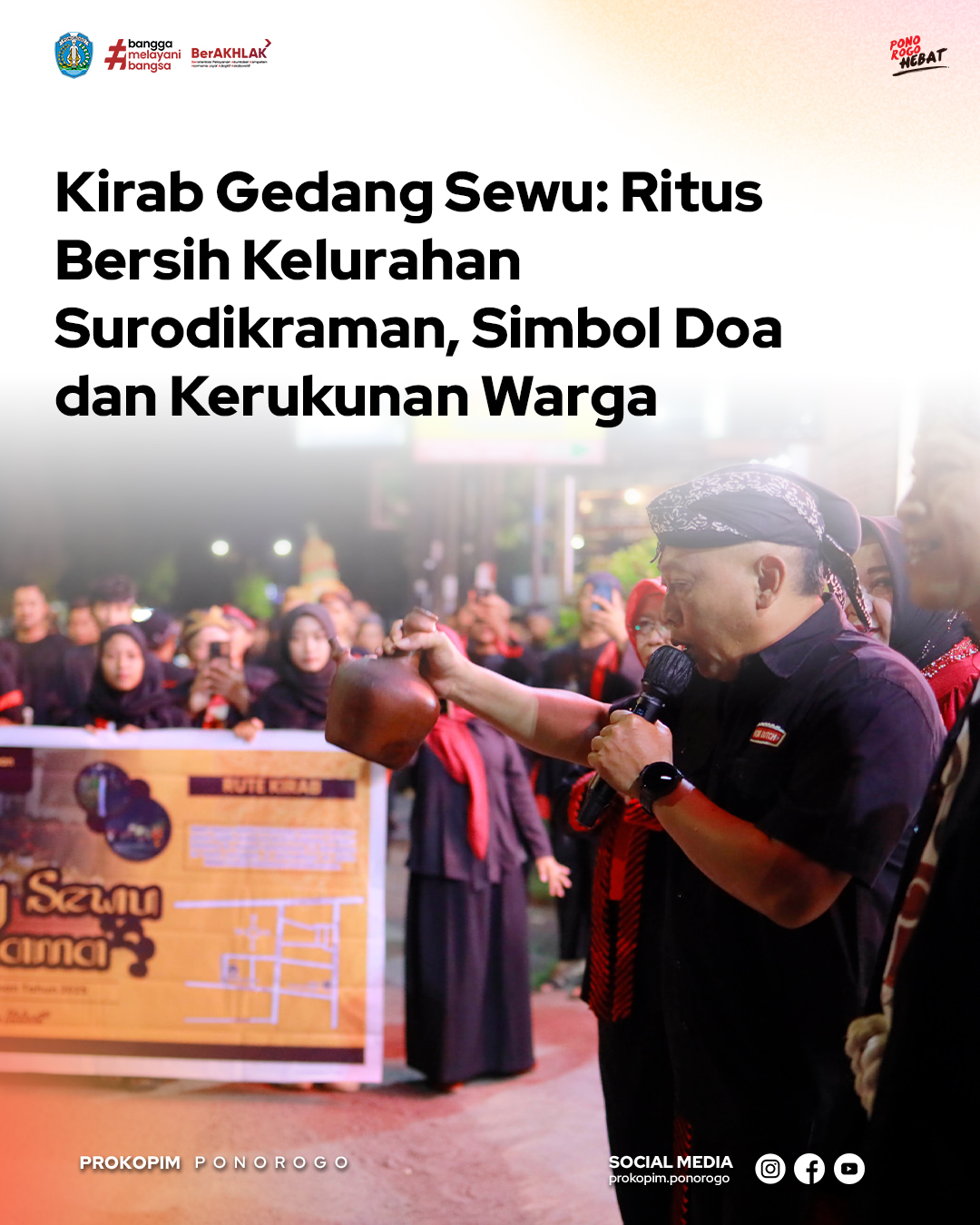 Kirab Gedang Sewu Kembali Digelar di Surodikraman