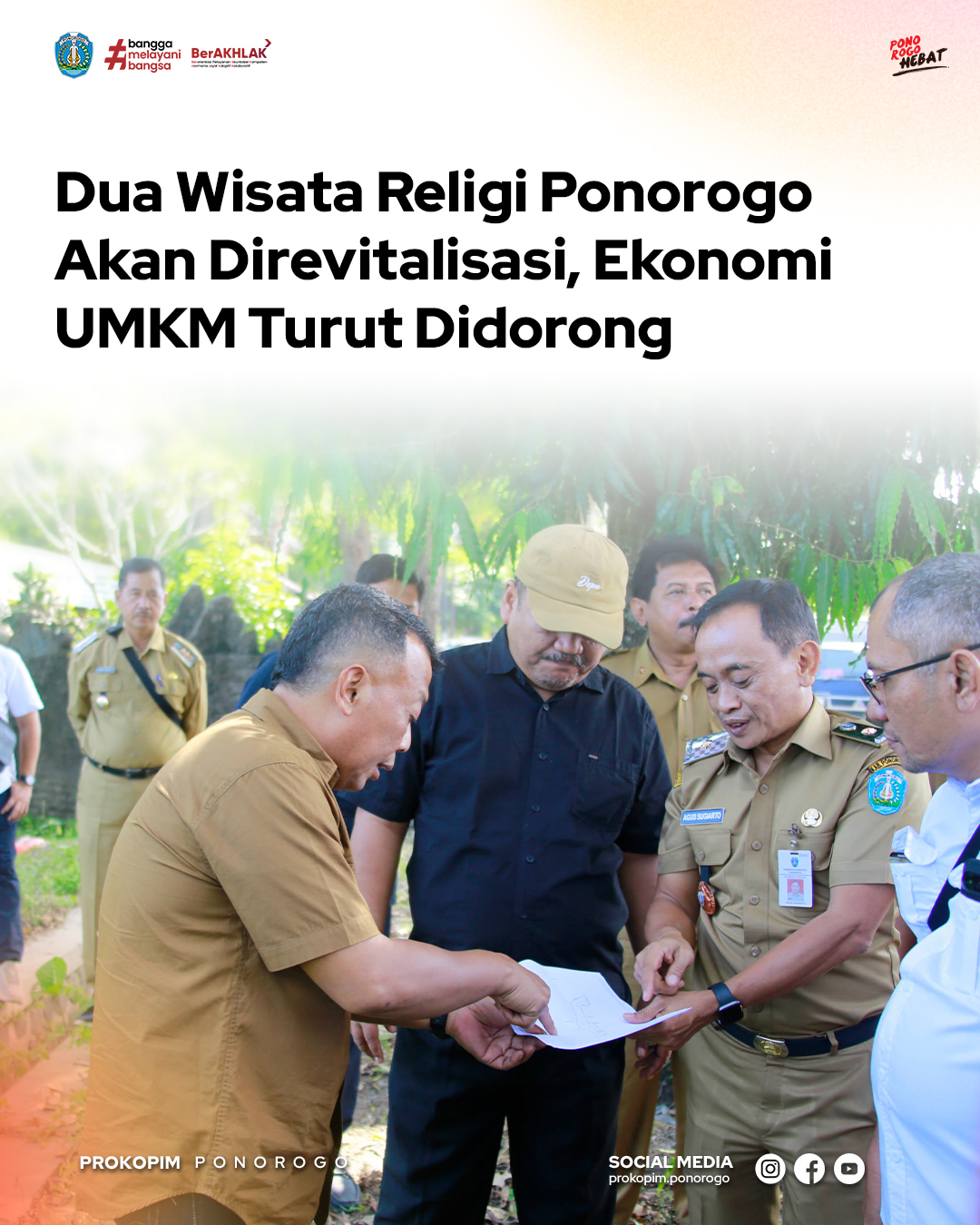 Revitalisasi Dua Destinasi Wisata Religi di Kabupaten Ponorogo